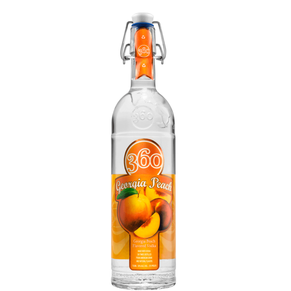 360 Georgia Peach Vodka 750ml