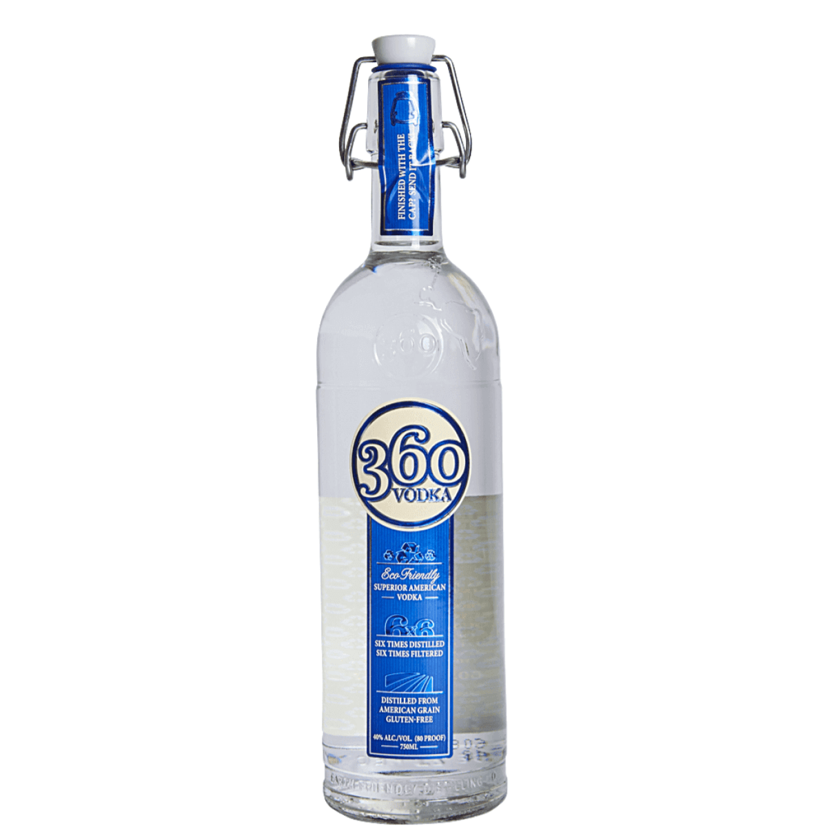360 Vodka 750ml