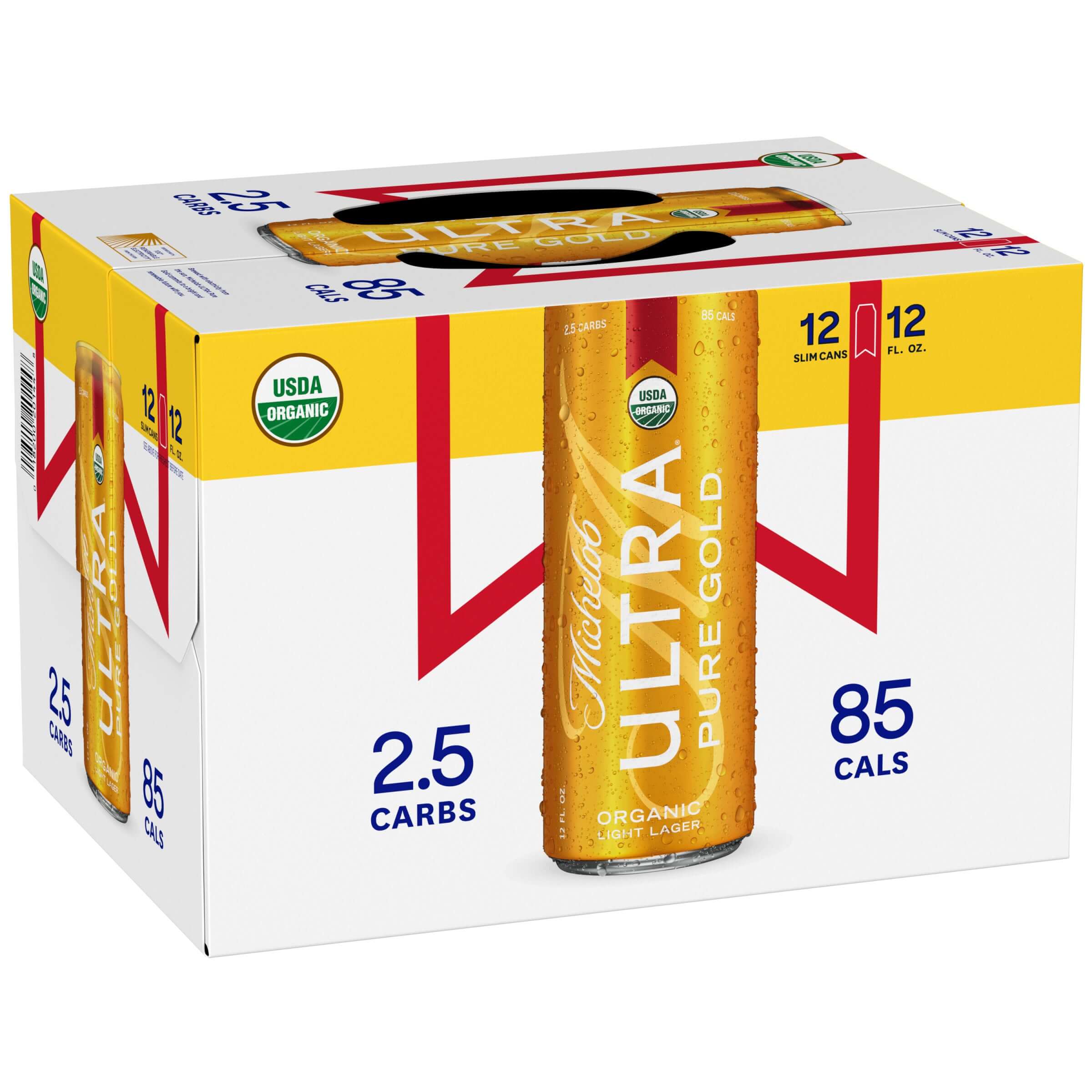 Michelob Ultra Pure Gold 12 Pack | 12oz Cans