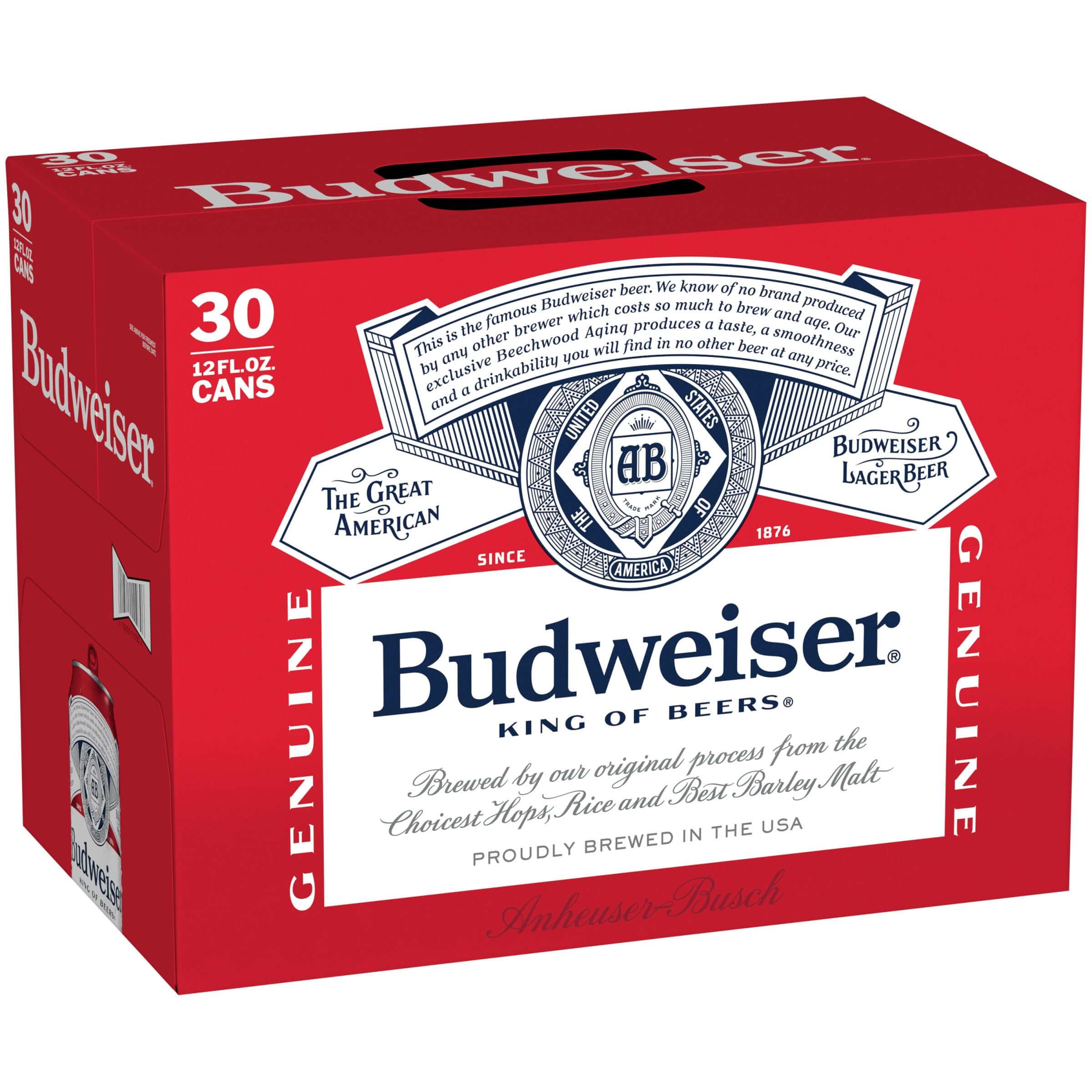 Budweiser 30 Pack | 12oz Cans