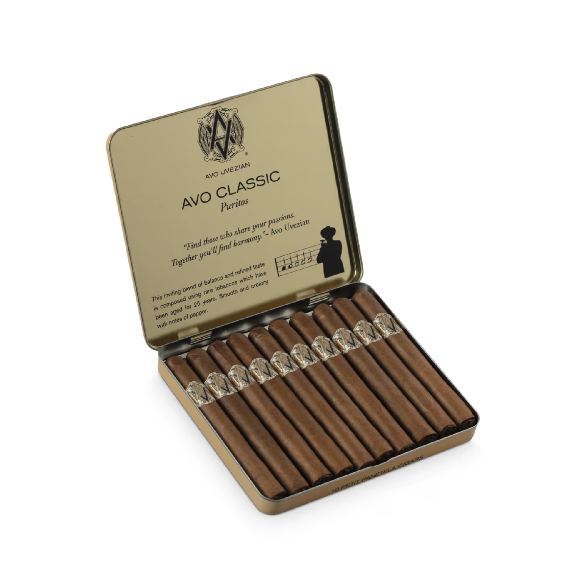 AVO Classic Puritos Tin 10 Pack