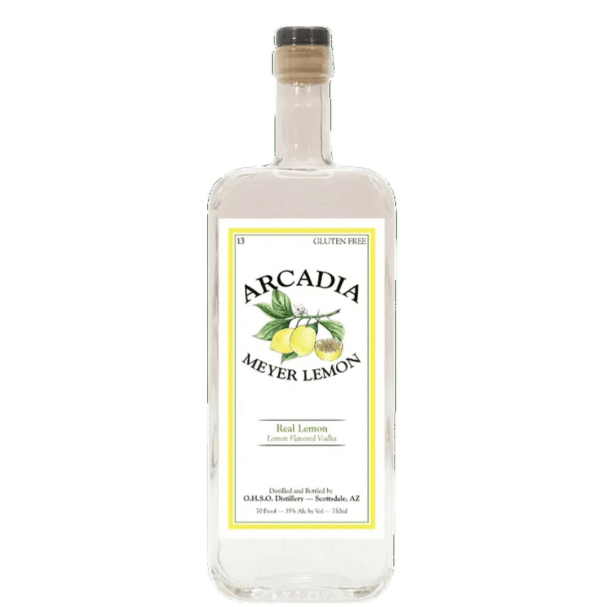 Arcadia/OHSO Meyer Lemon Vodka 750ml