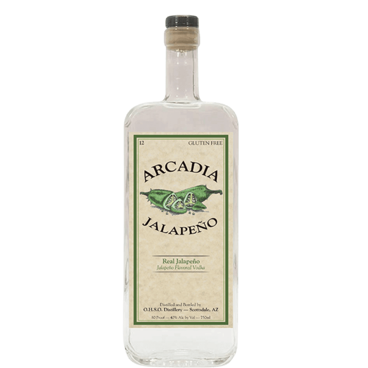 Arcadia/OHSO Jalapeno Vodka 750ml