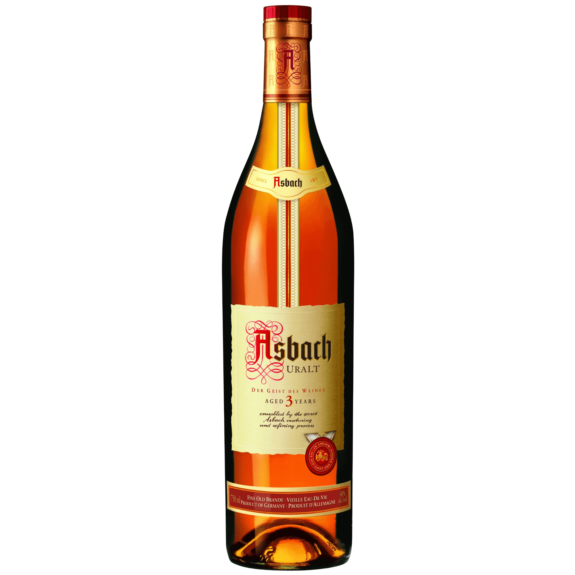 Asbach Uralt 3 Year Brandy 750ml