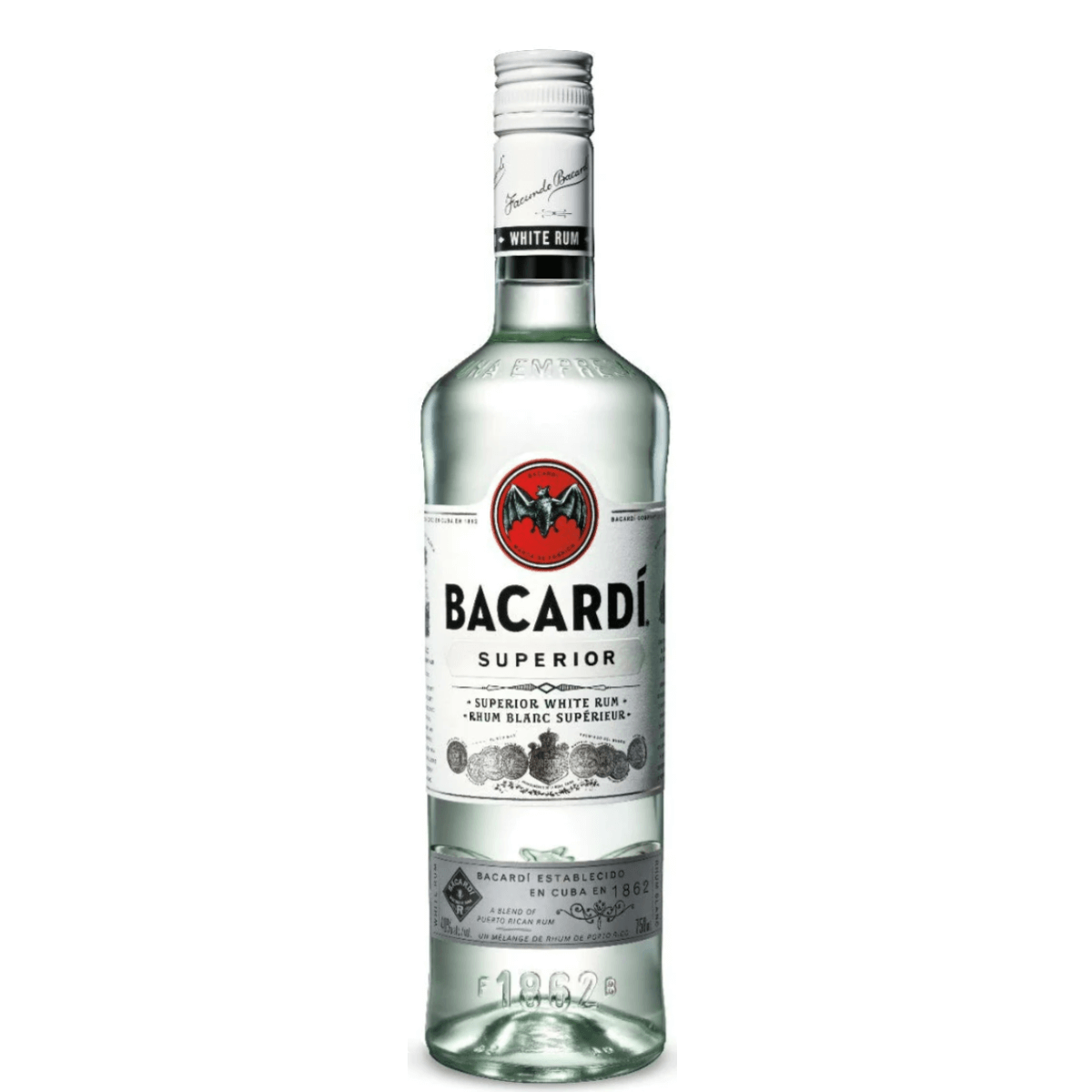 Bacardi Superior Rum 750ml