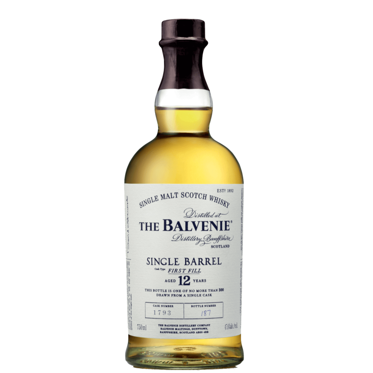 Balvenie Single Barrel 12YR 750ml