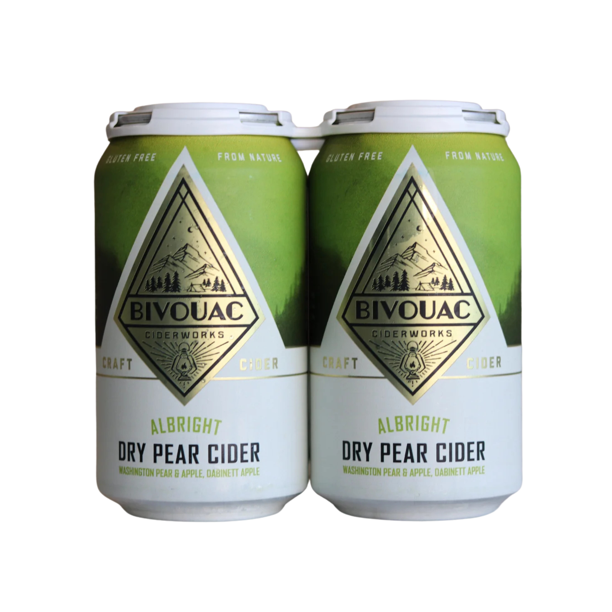 Bivouac Albright Pear Cider 4 Pack | 12oz Cans