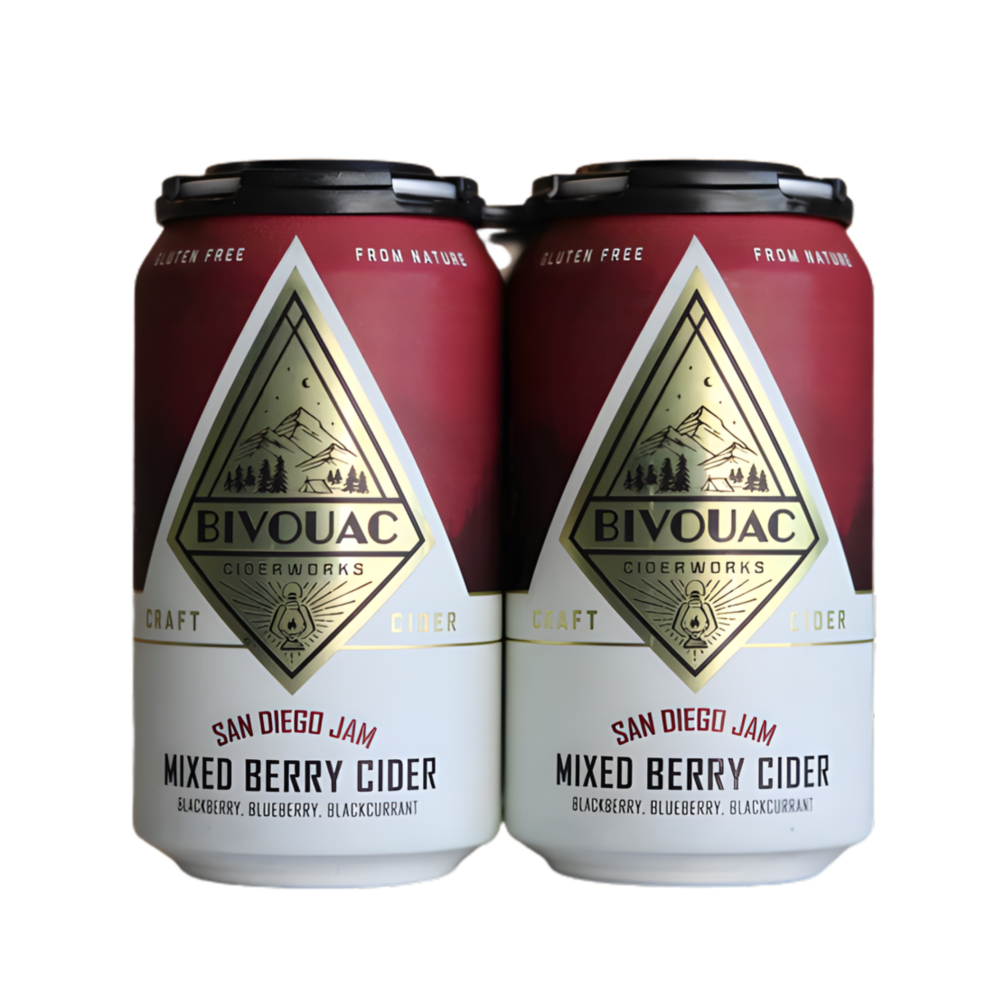 Bivouac San Diego Jam Mixed Berry Cider 4 Pack | 12oz Cans
