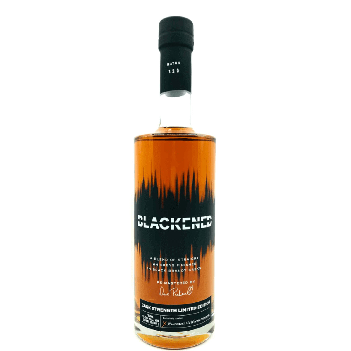 Blackened Cask Strength Whiskey 750ml