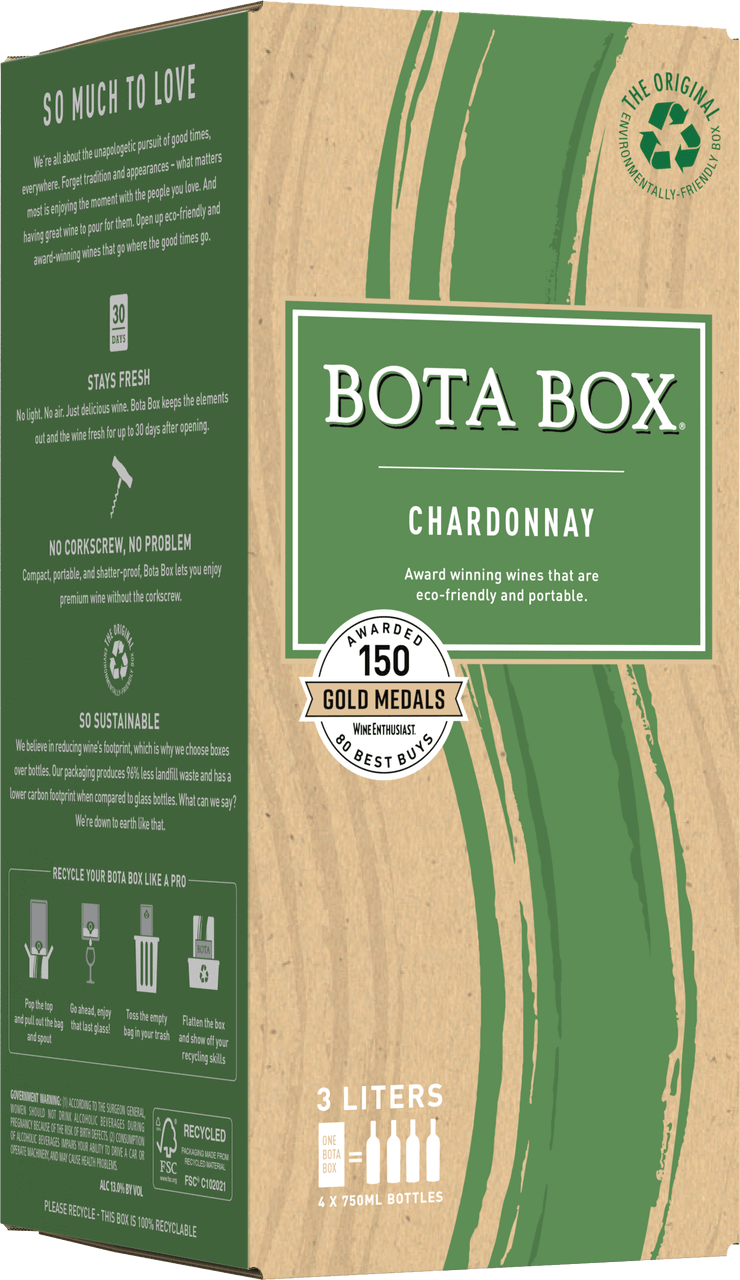 Bota Box Chardonnay 3L