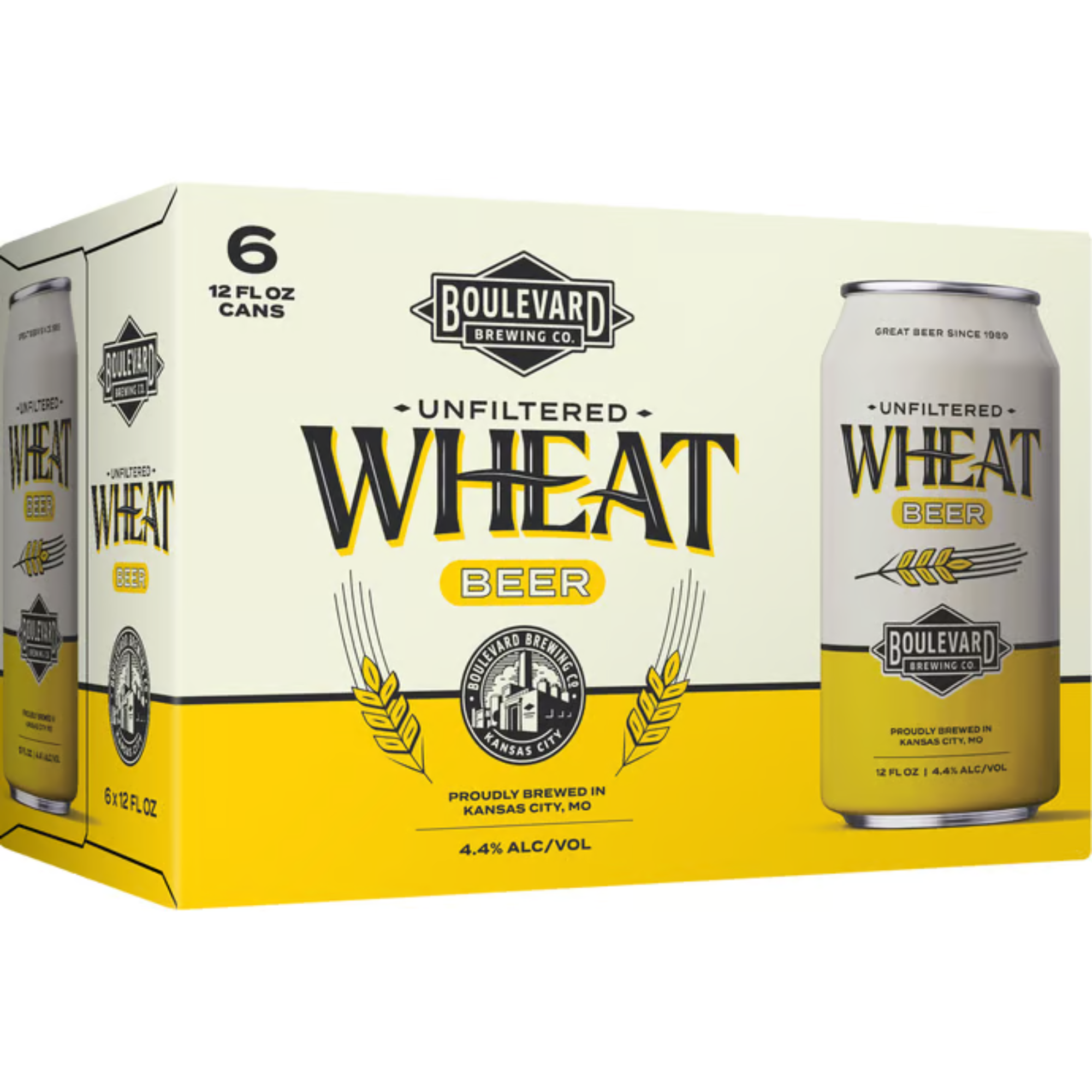 Boulevard Unfiltered Wheat 6 Pack | 12oz Cans