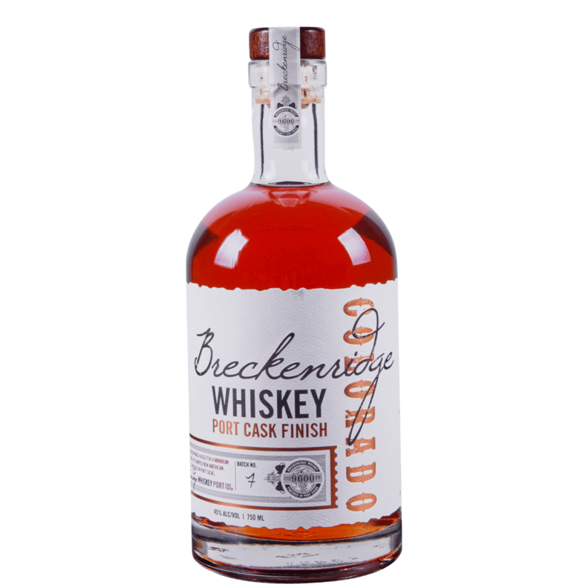 Breckenridge Port Cask Whiskey 750ml