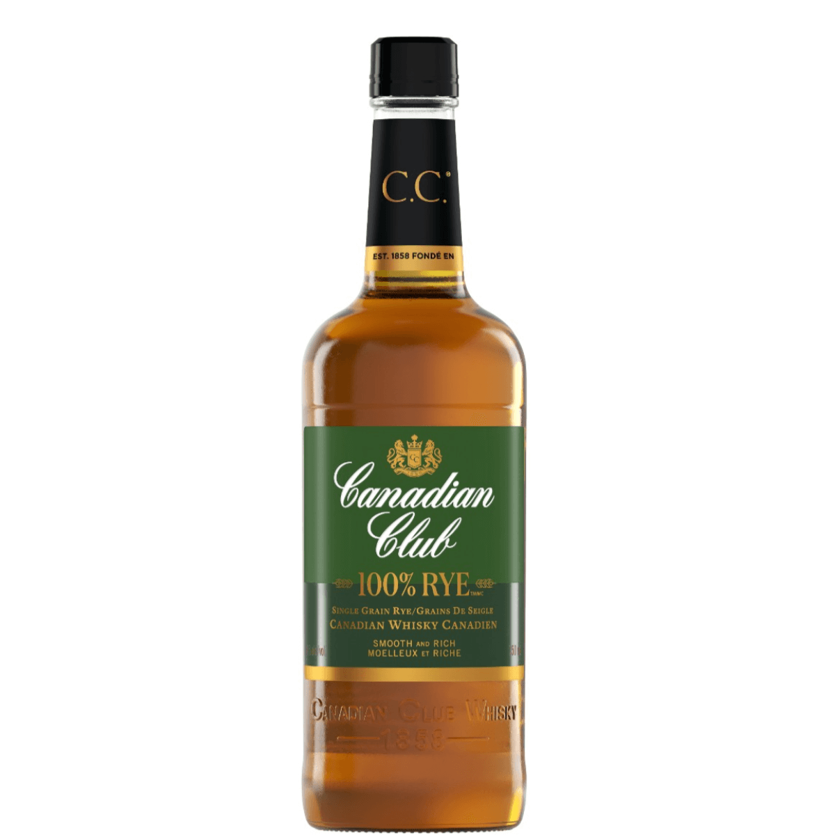 Canadian Club 100% Rye Whisky 750ml