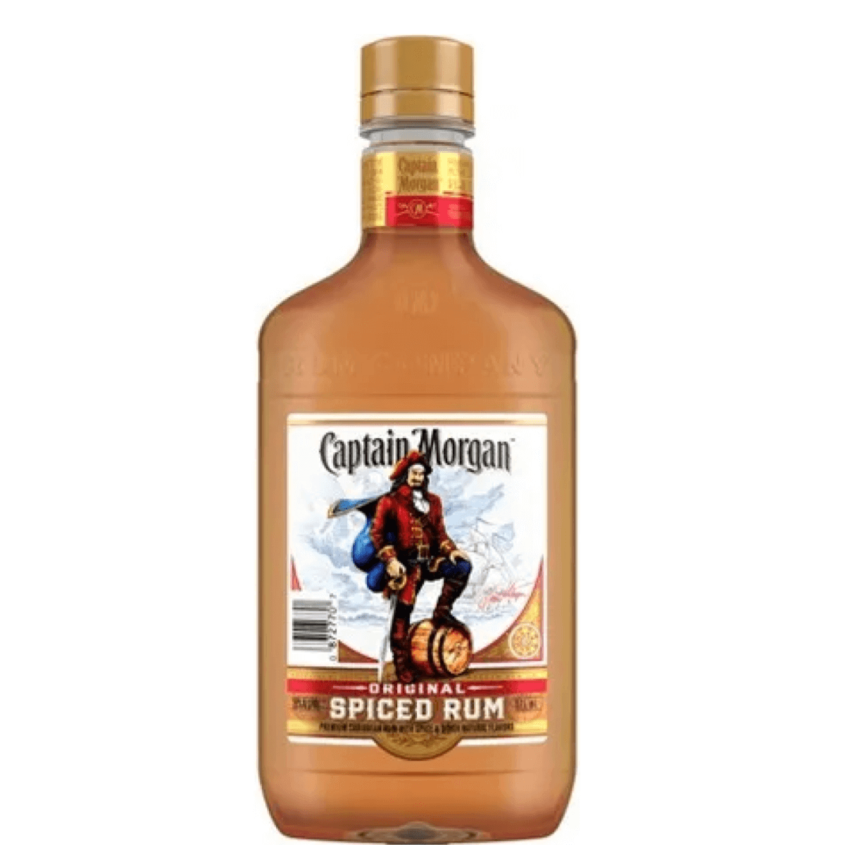 375ml bottle of Captain Morgan Original Spiced Rum from the U.S. Virgin Islands