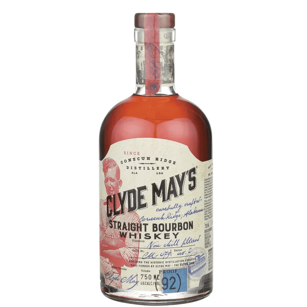 Clyde May’s Straight Bourbon Whiskey 750ml