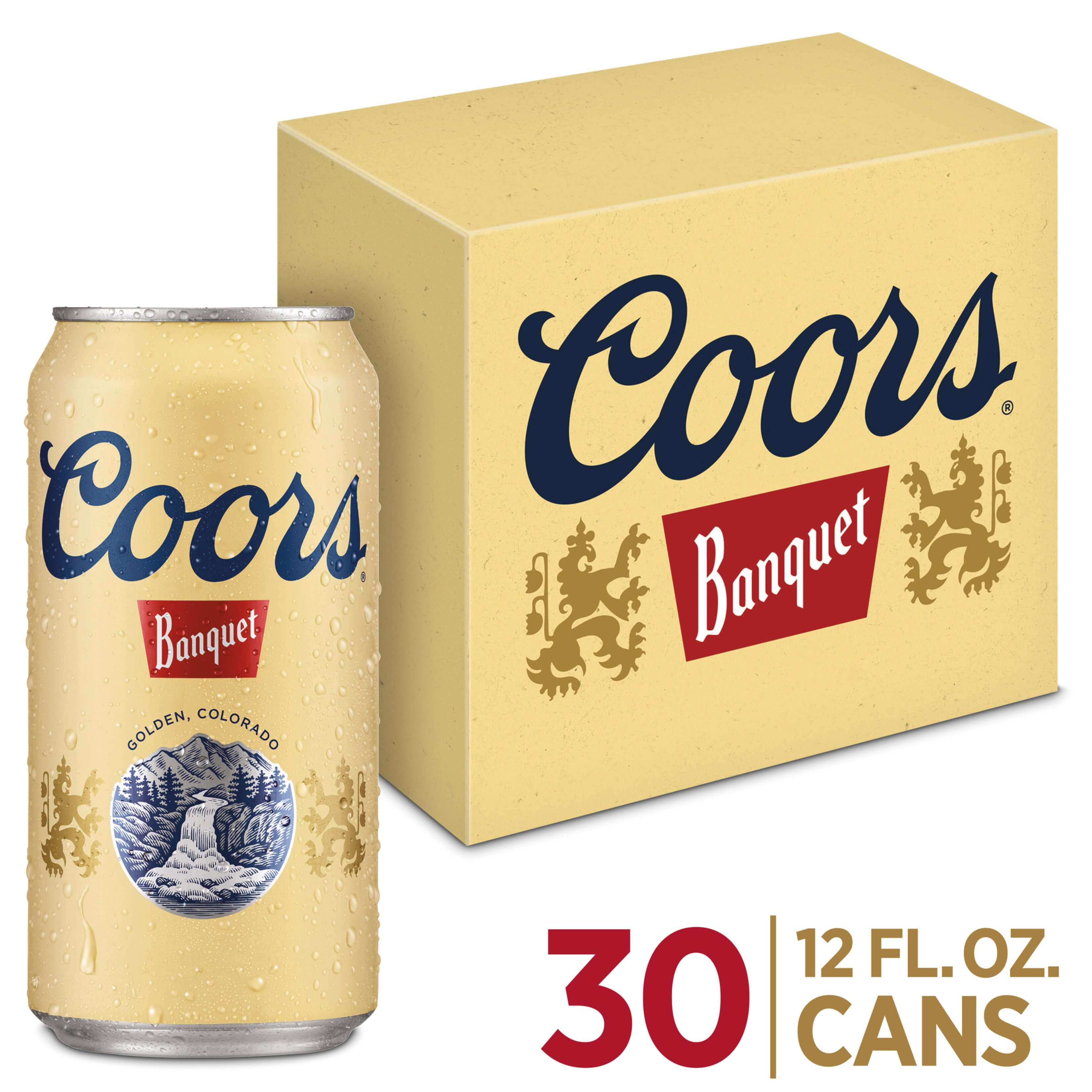 Coors Banquet 30 Pack | 12oz CANS