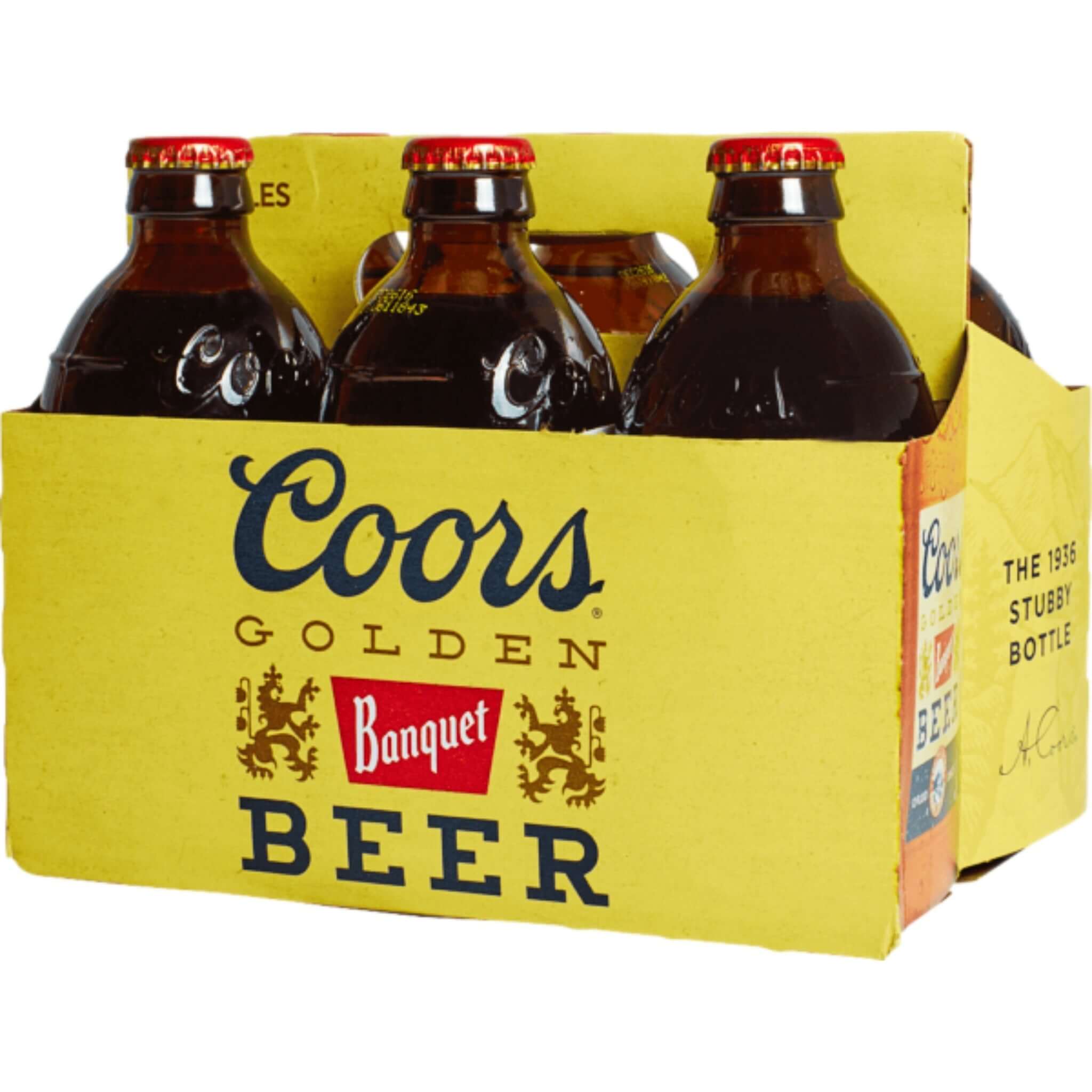 Coors Banquet 6 Pack | 12oz Stubby