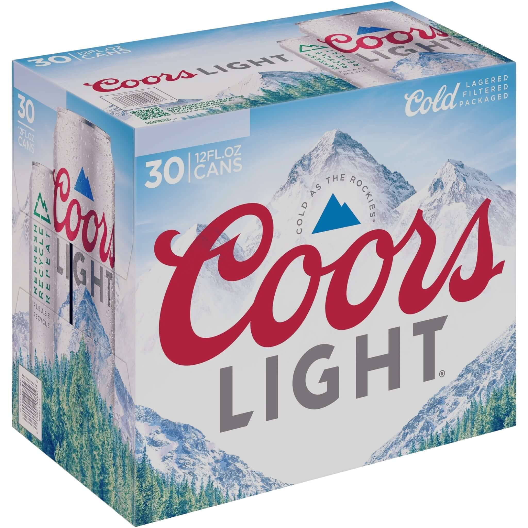 Coors Light 30 Pack | 12oz Cans