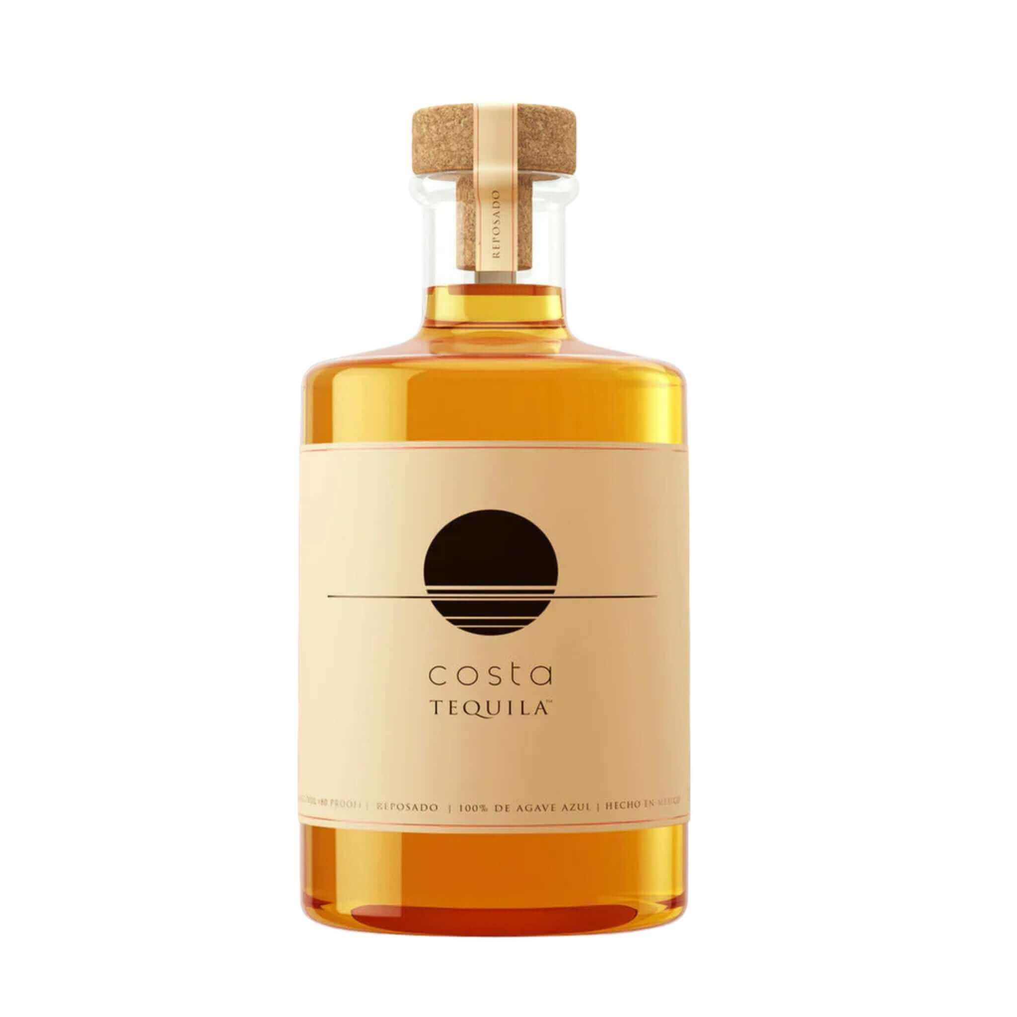Costa Reposado Tequila 750ml bottle from Jalisco, Mexico with a unique Hi/Lo blend of Highland and Lowland agaves.