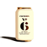 Curious Elixirs No.6 Coconut Pineapple Non-Alcoholic Cocktail 12oz Can with tropical flavors and zero alcohol content.