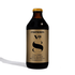 Curious Elixirs No. 8 Black + Blue Amaro Non-Alcoholic Cocktail Bottle, 11.5oz, handcrafted with ginger, lime, and spices.