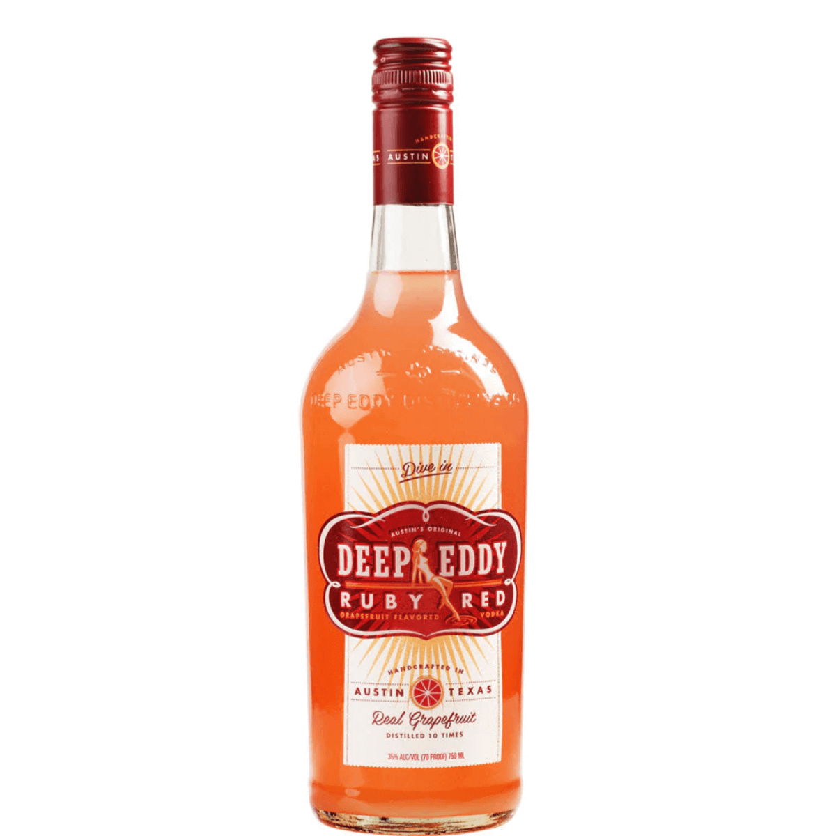 Deep Eddy Ruby Red Grapefruit Vodka 750ml