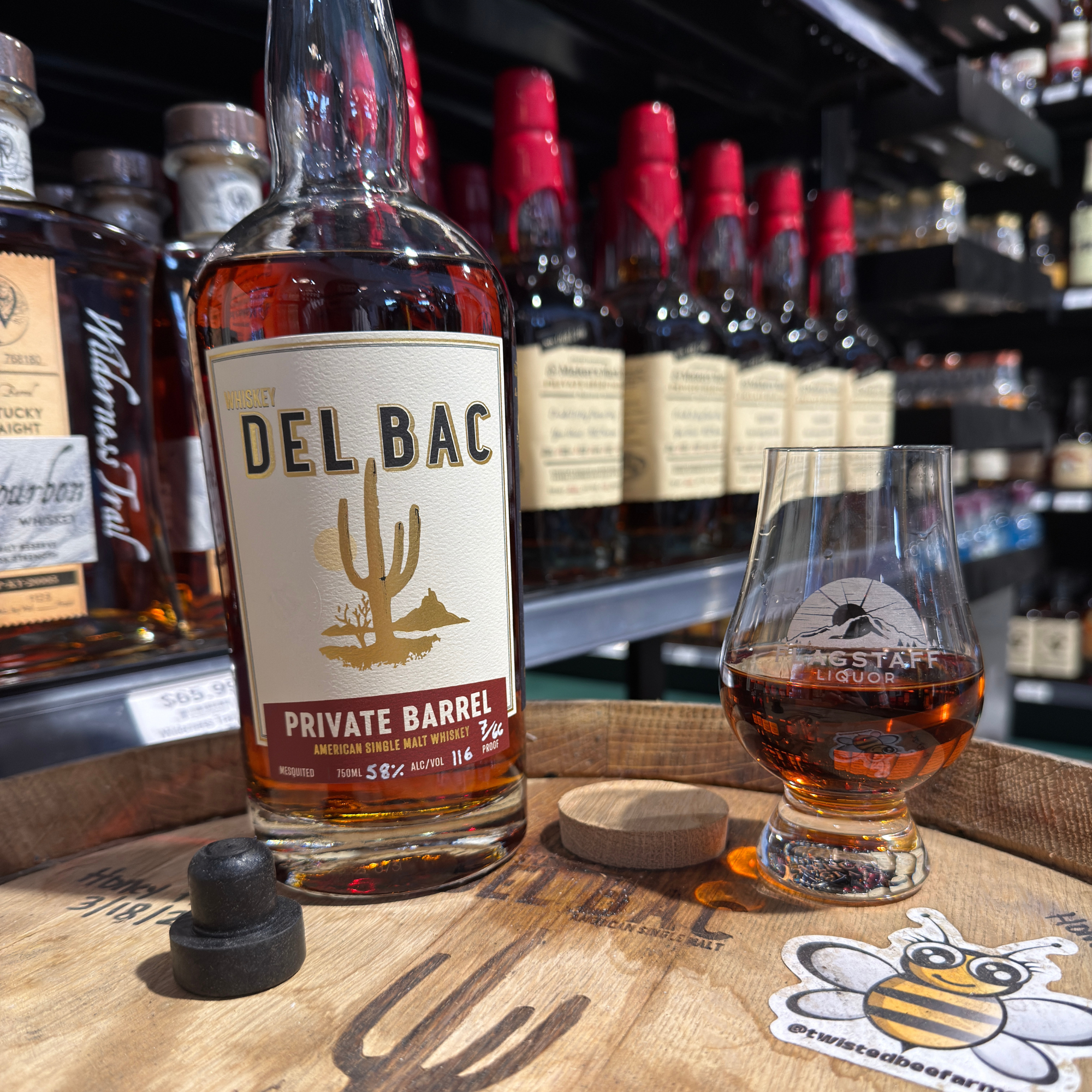 Del Bac FL & PPLD Single Barrel Honey Barrel 750ml