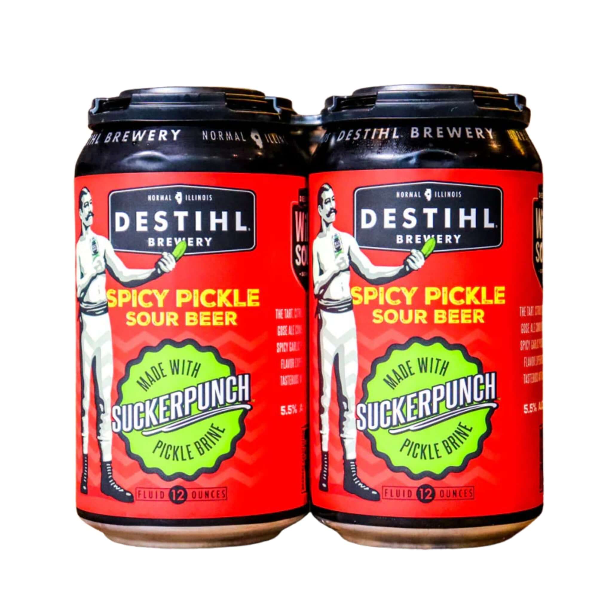 Destihl Suckerpunch Spicy Dill Pickle Sour 4 Pack | 12oz Cans