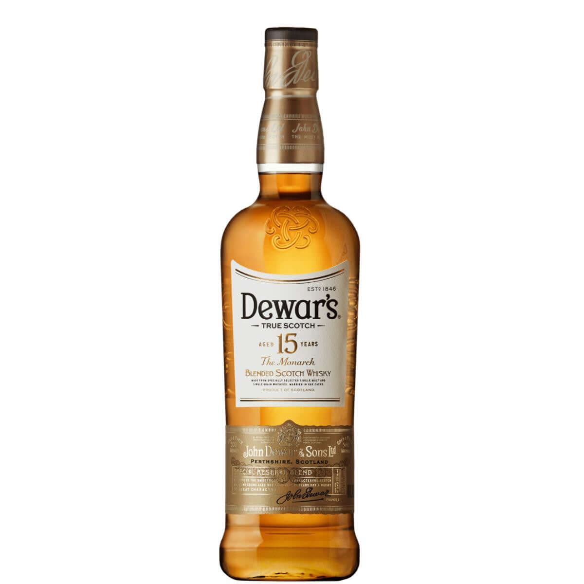 Dewars Monarch 15 Year 750ml