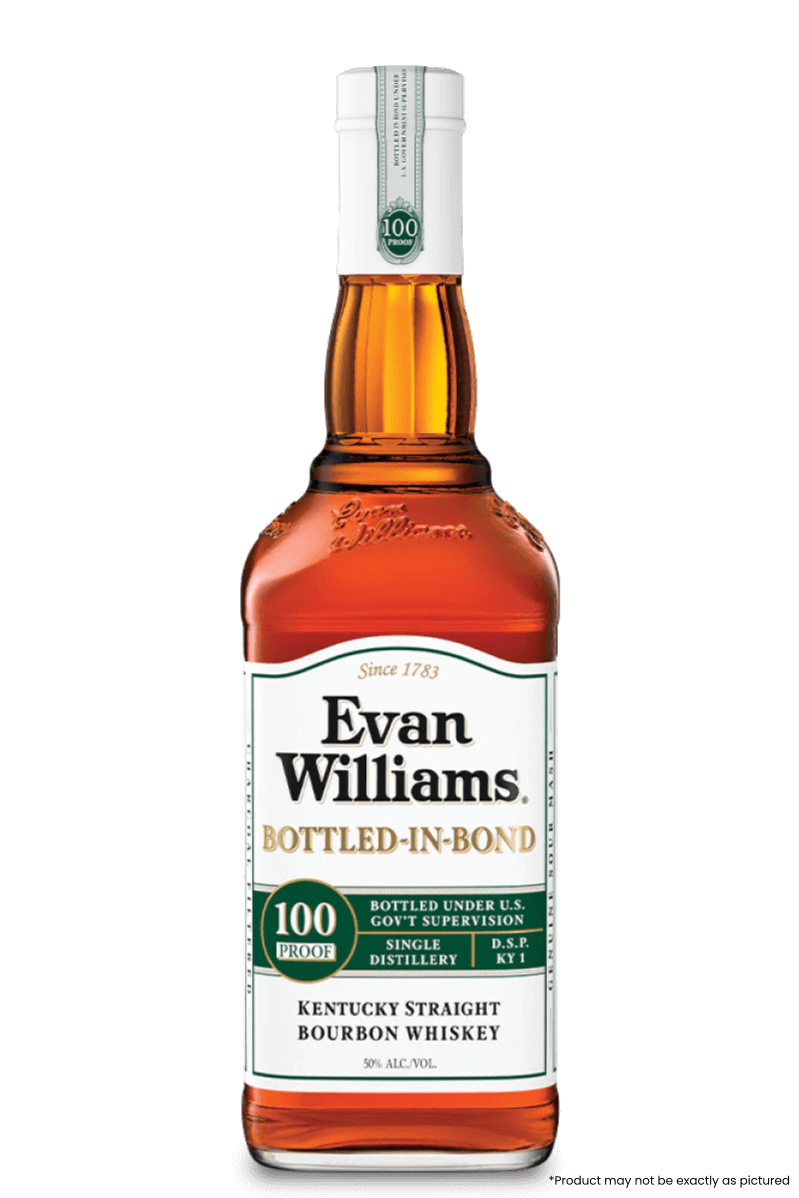 Evan Williams Bottled-in-Bond 100 Proof Bourbon 750ml bottle from Kentucky&