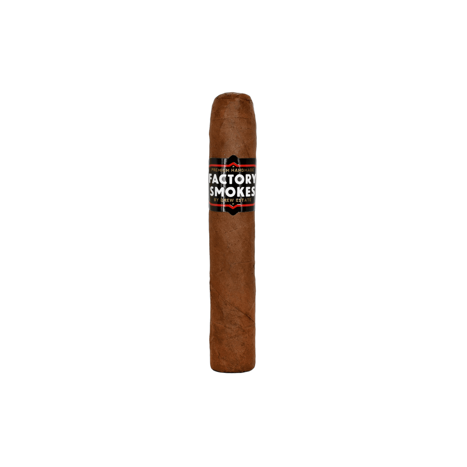 Factory Smokes Sweet Robusto cigar with Habano wrapper, 5x54 size, crafted in Nicaragua by Drew Estate, known for sweet flavor profile.