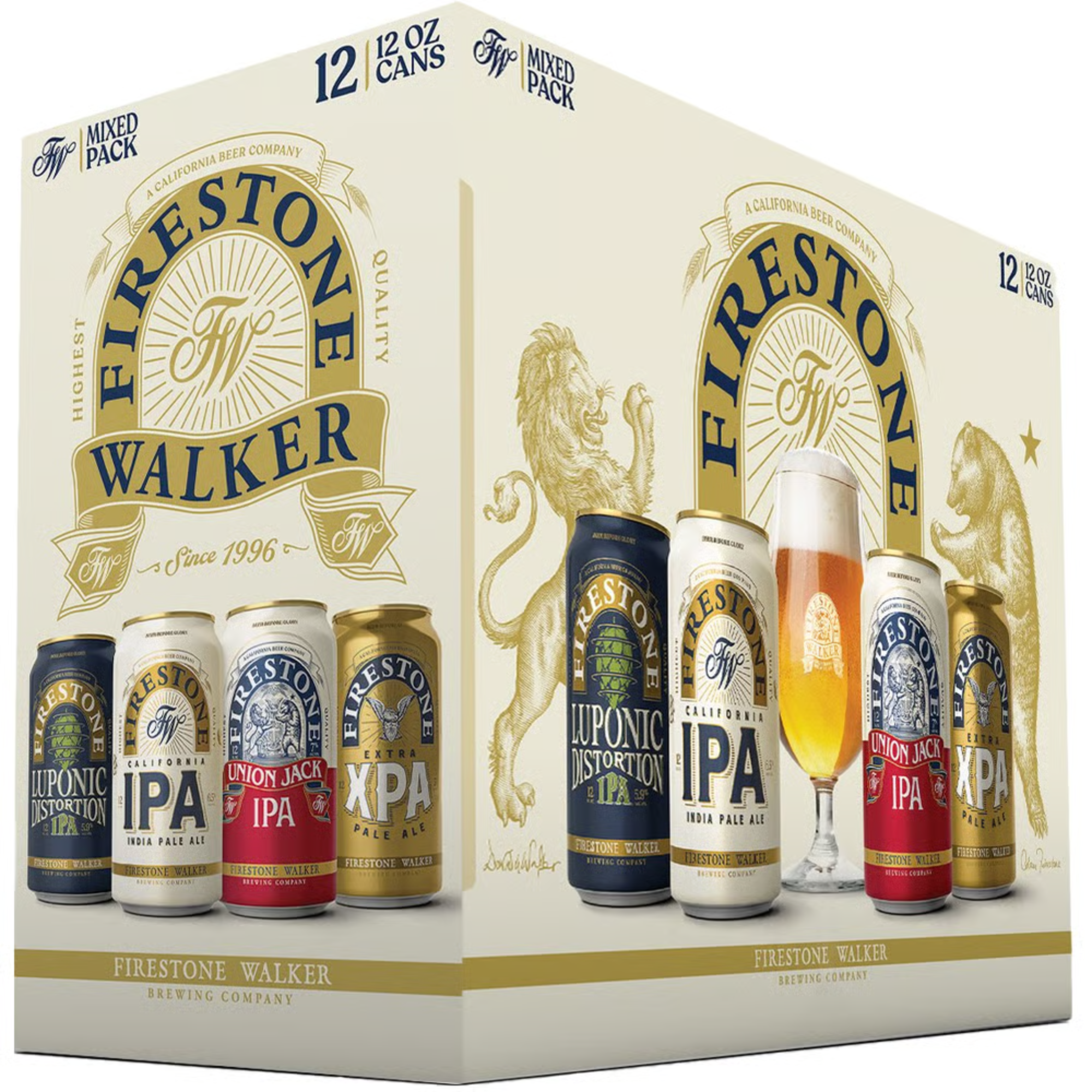 Firestone Walker IPA Mixed 12 Pack | 12oz Cans