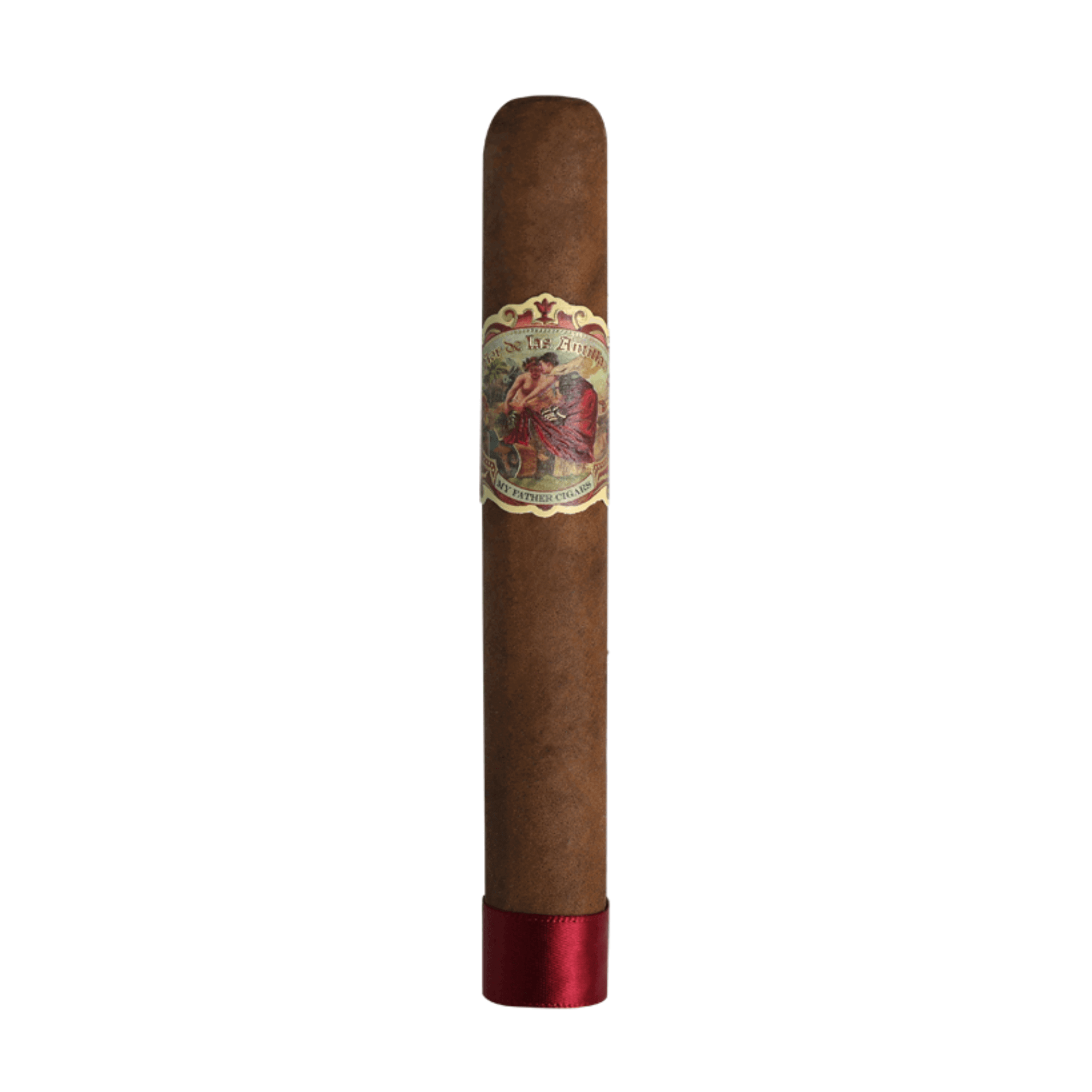 My Father Flor de Las Antillas Toro cigar with Nicaraguan Sun-Grown wrapper, known for creamy, balanced flavors and medium strength.