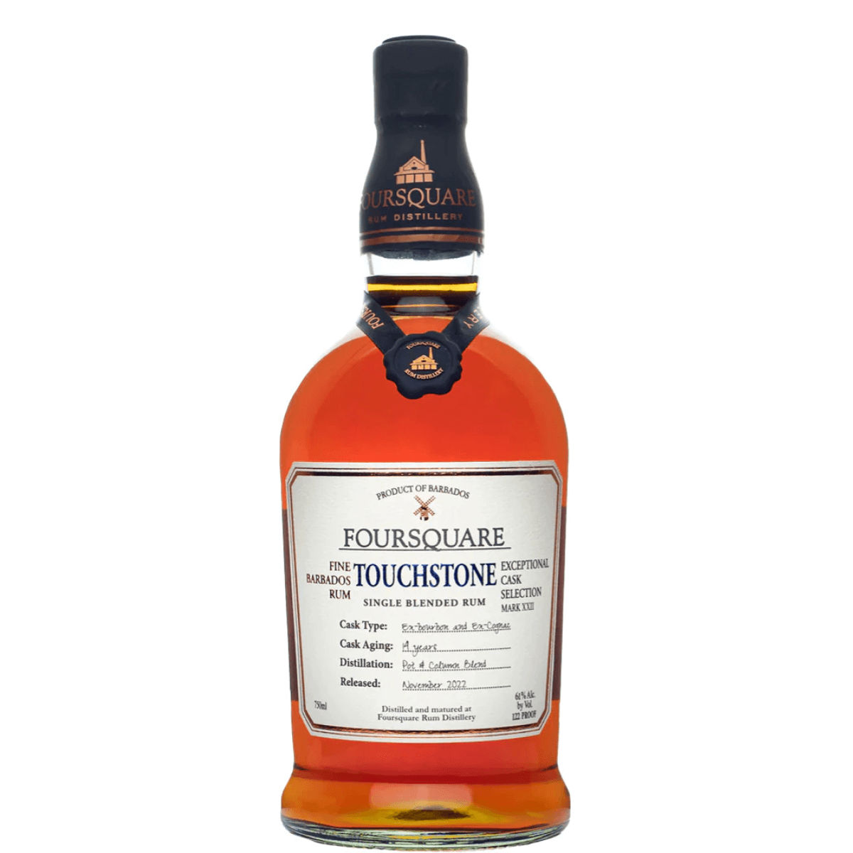 Foursquare Touchstone 14YR Rum 750ml