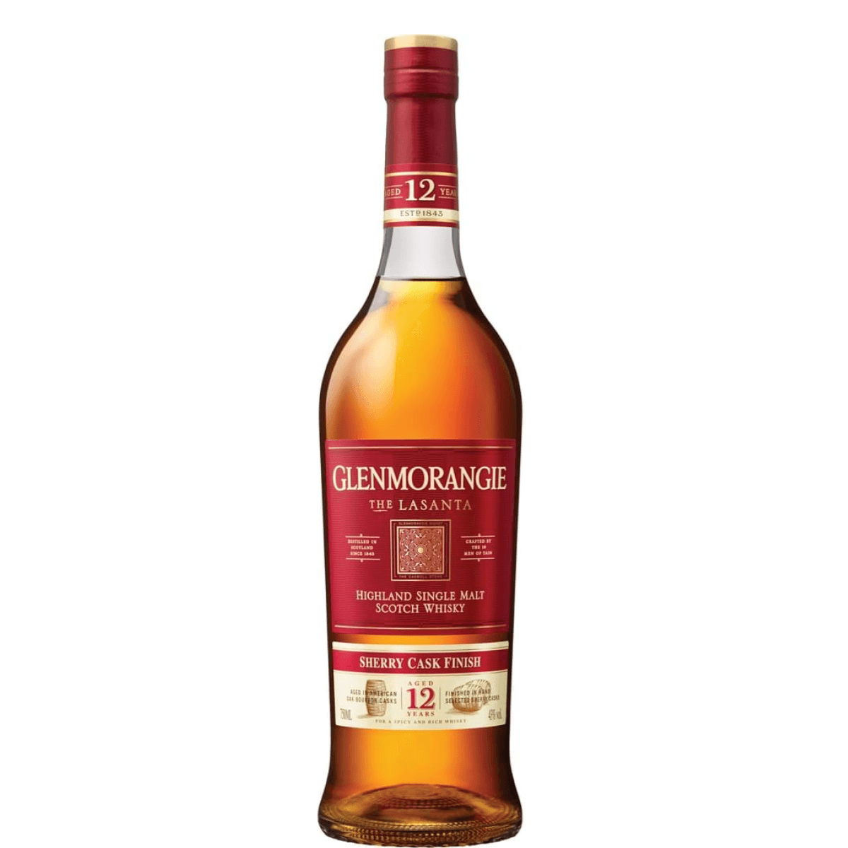 Glenmorangie 12YR Lasanta Sherry Cask 750ml