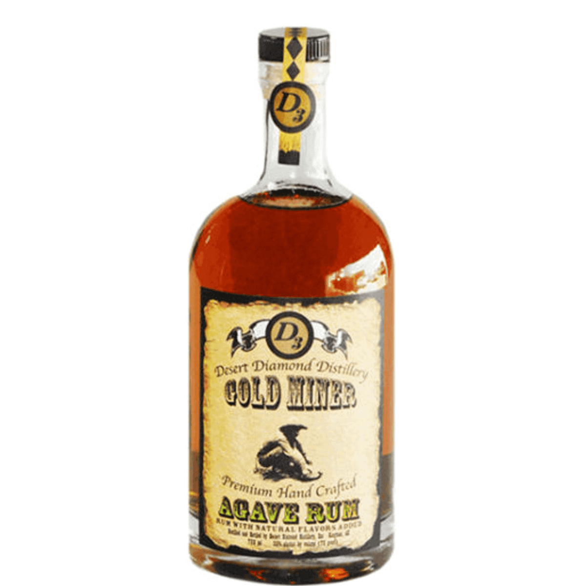 Gold Miner Agave Rum 750ml