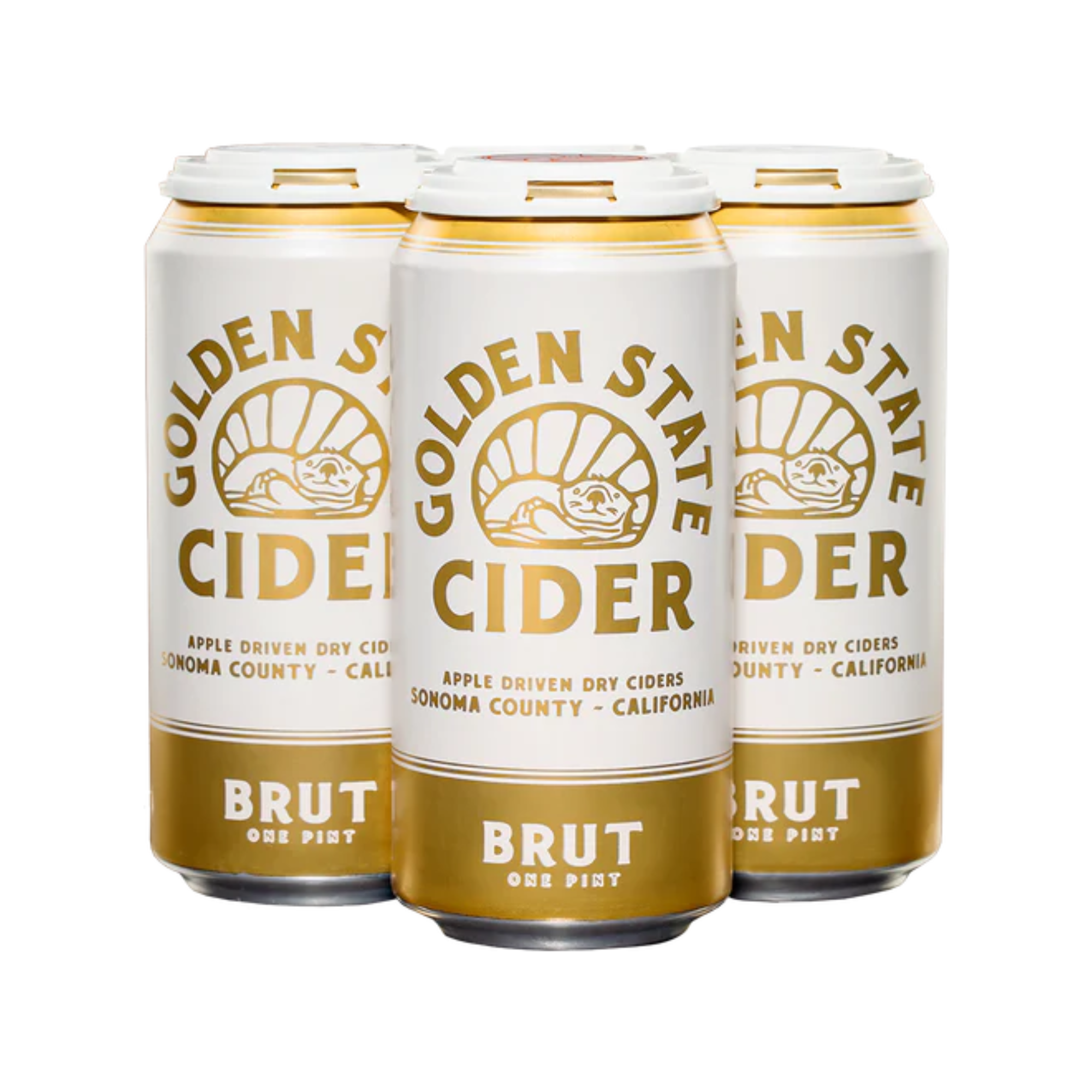 Golden State Cider Brut 4 Pack | 16oz Cans