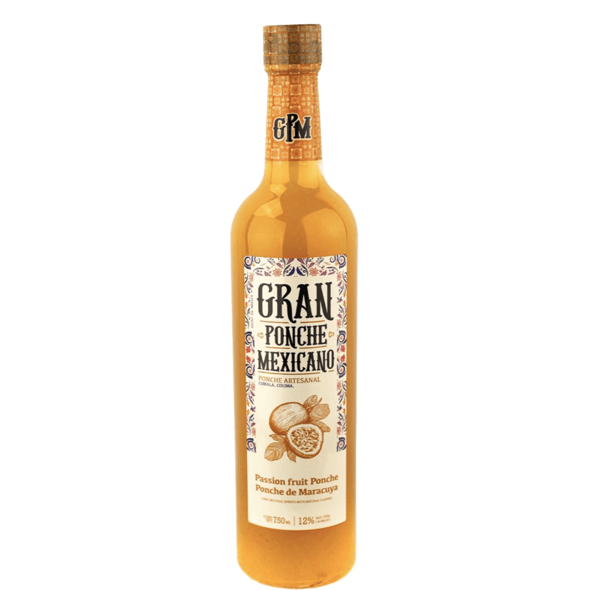Gran Ponche Mexicano Passionfruit 750ml