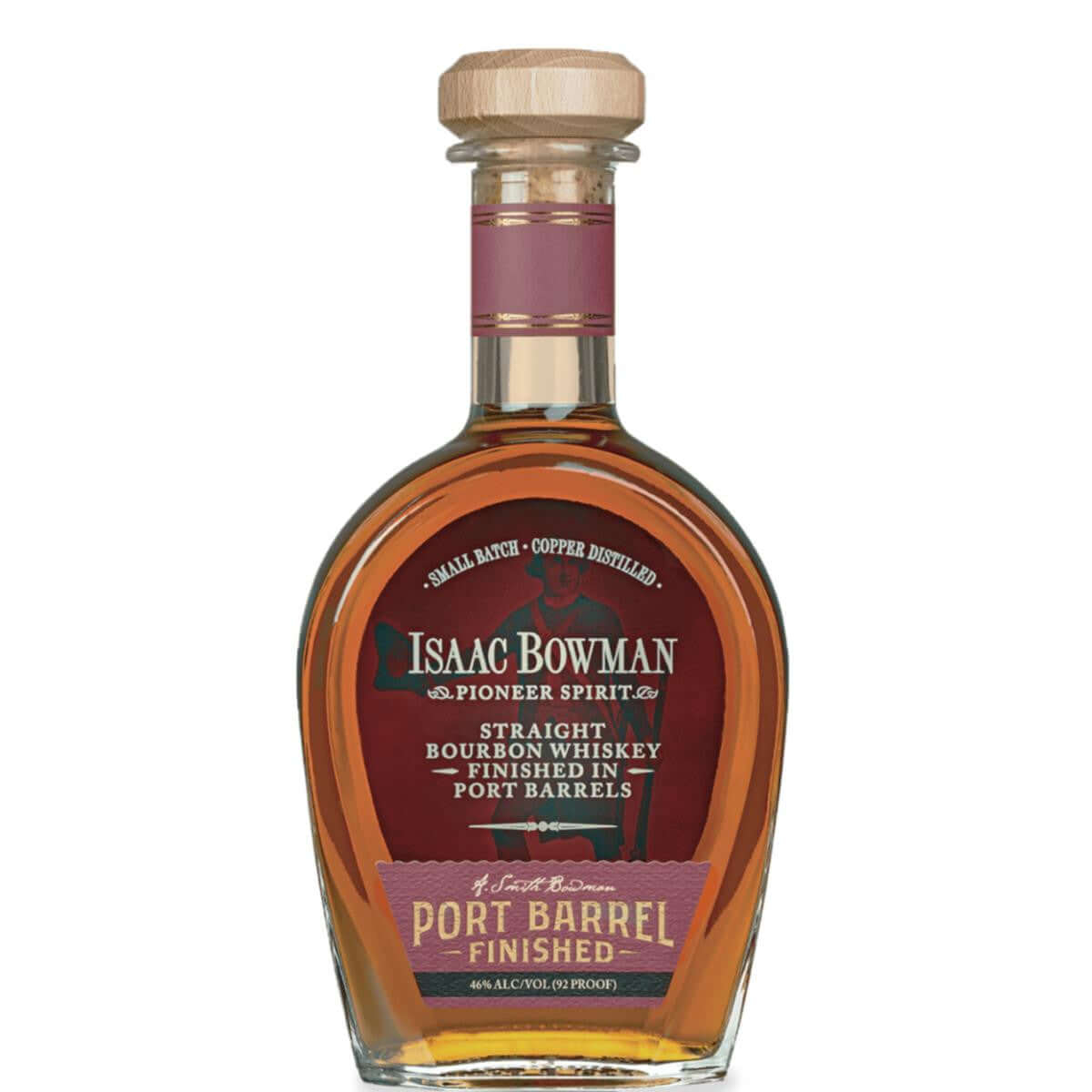 Issac Bowman Port Barrel Finished Bourbon 750ml