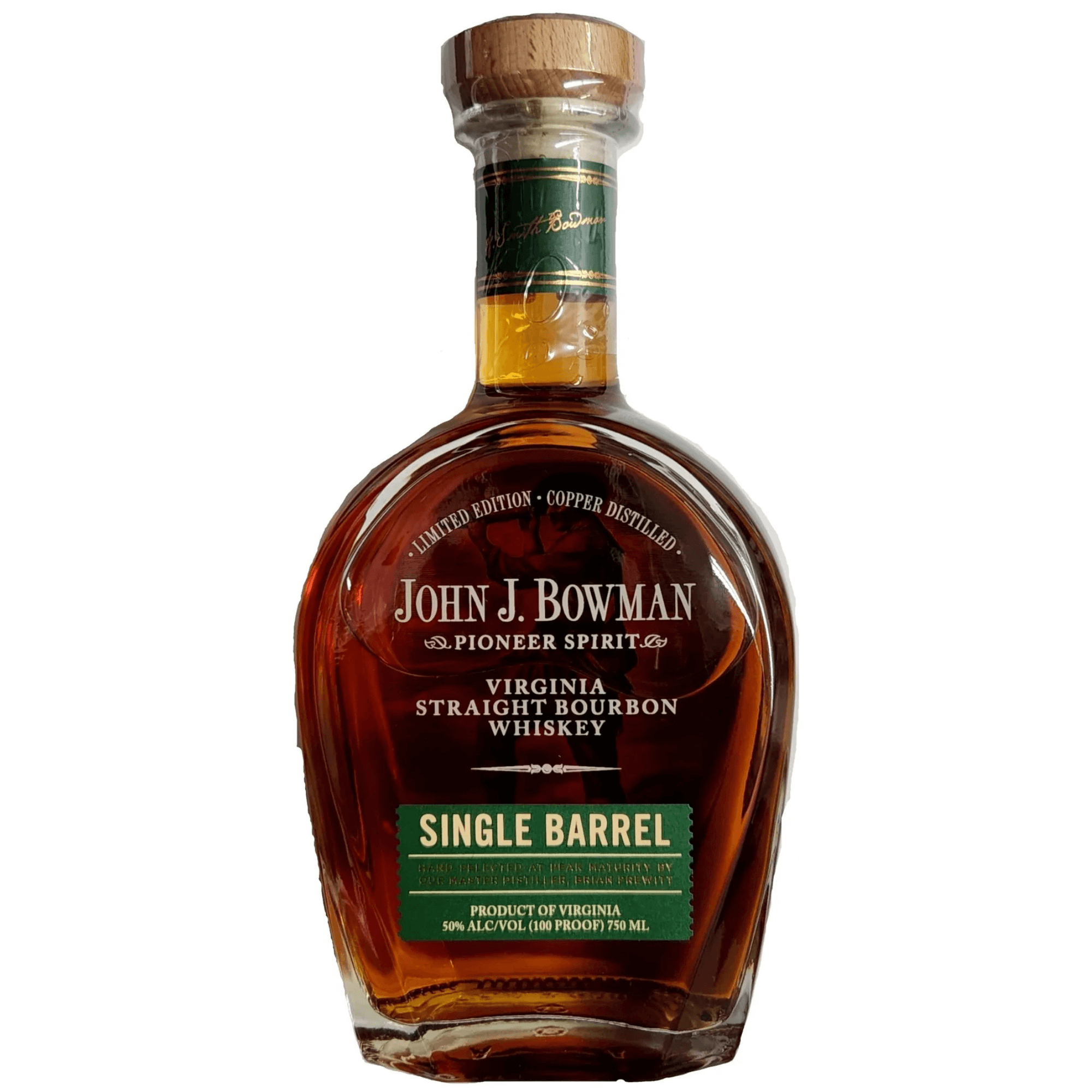 John J Bowman Single Barrel Bourbon 750ml