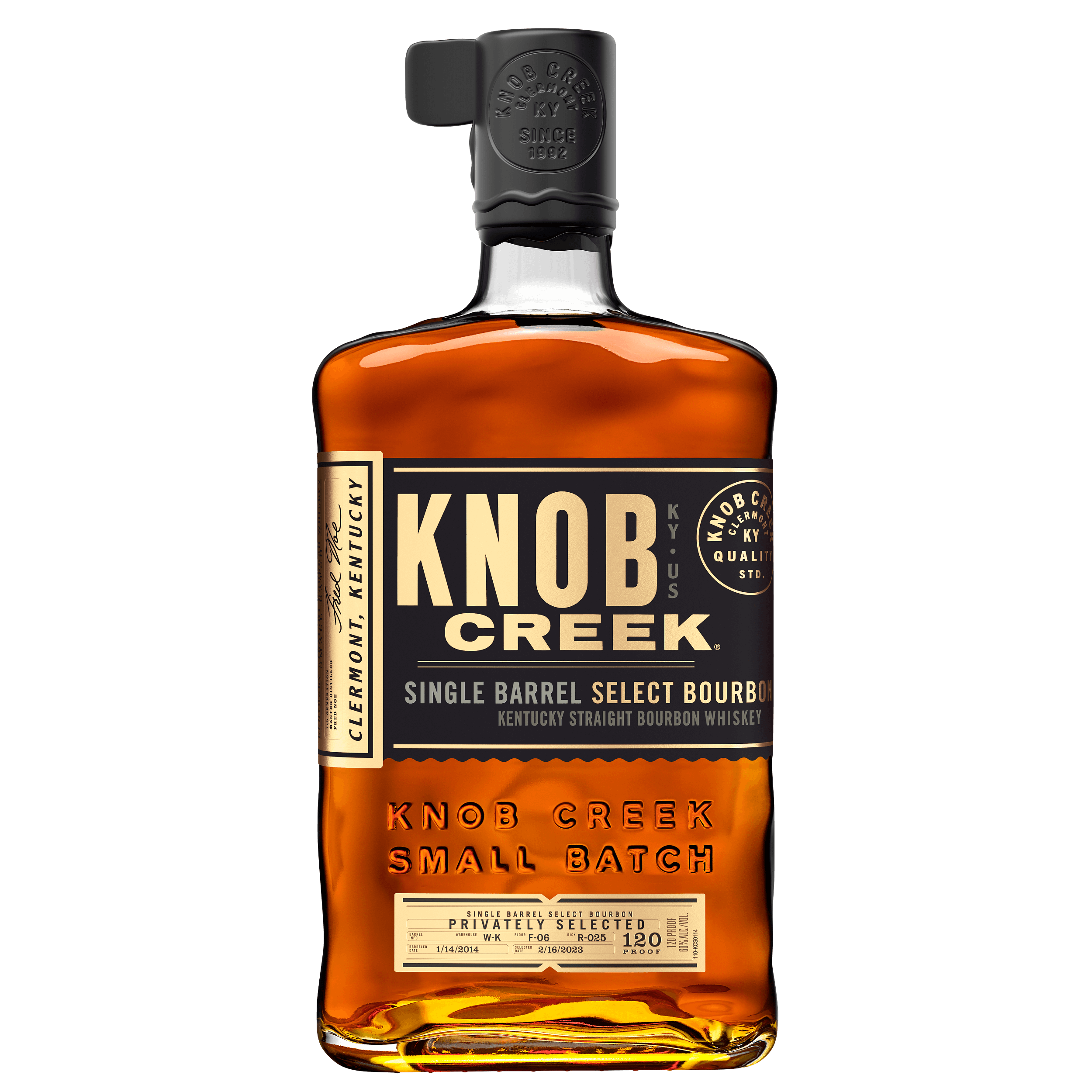 Knob Creek Single Barrel Bourbon 750ml