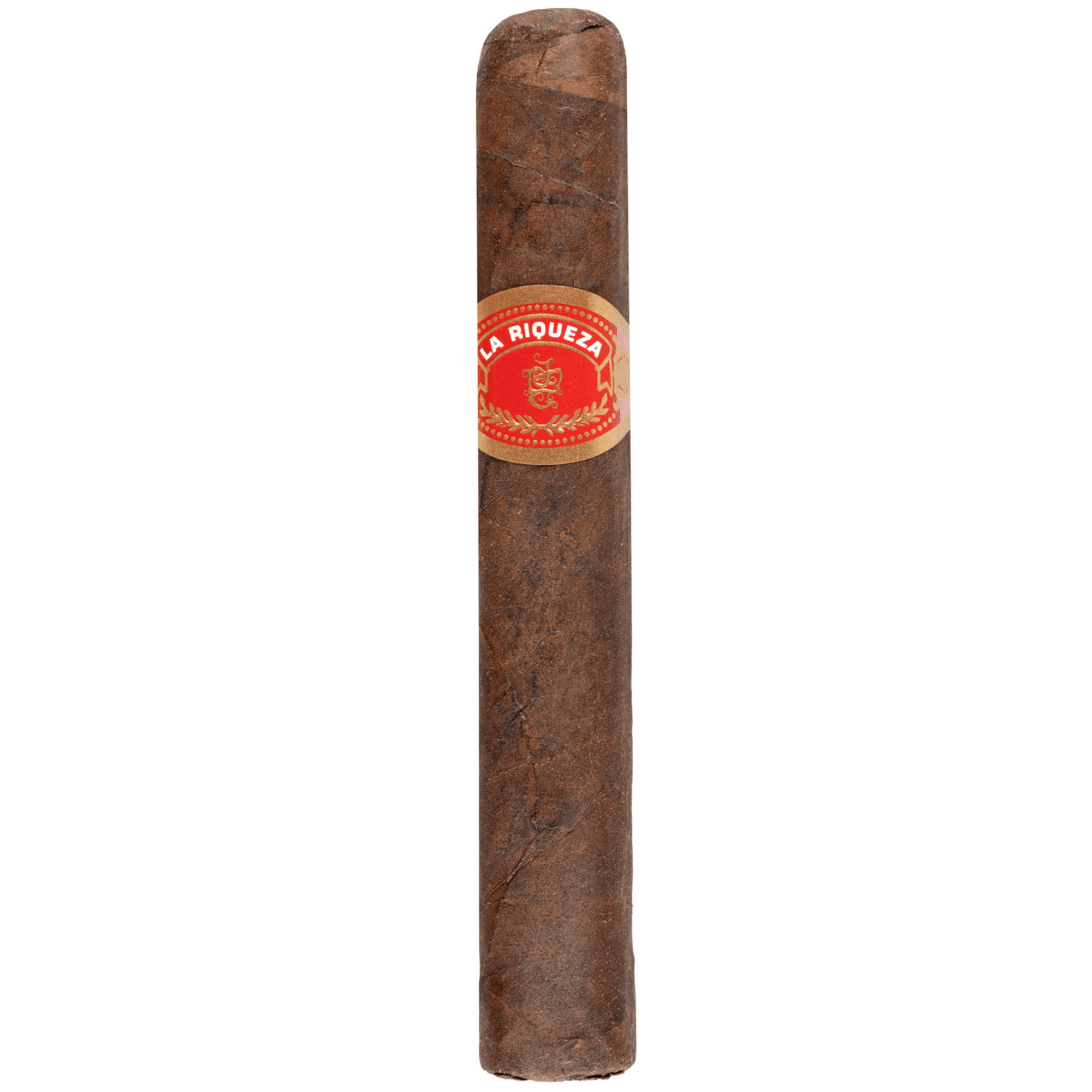 Tatuaje La Riqueza cigar with Connecticut Broadleaf wrapper, medium to full strength, earthy, rich flavors of cocoa, leather, espresso.