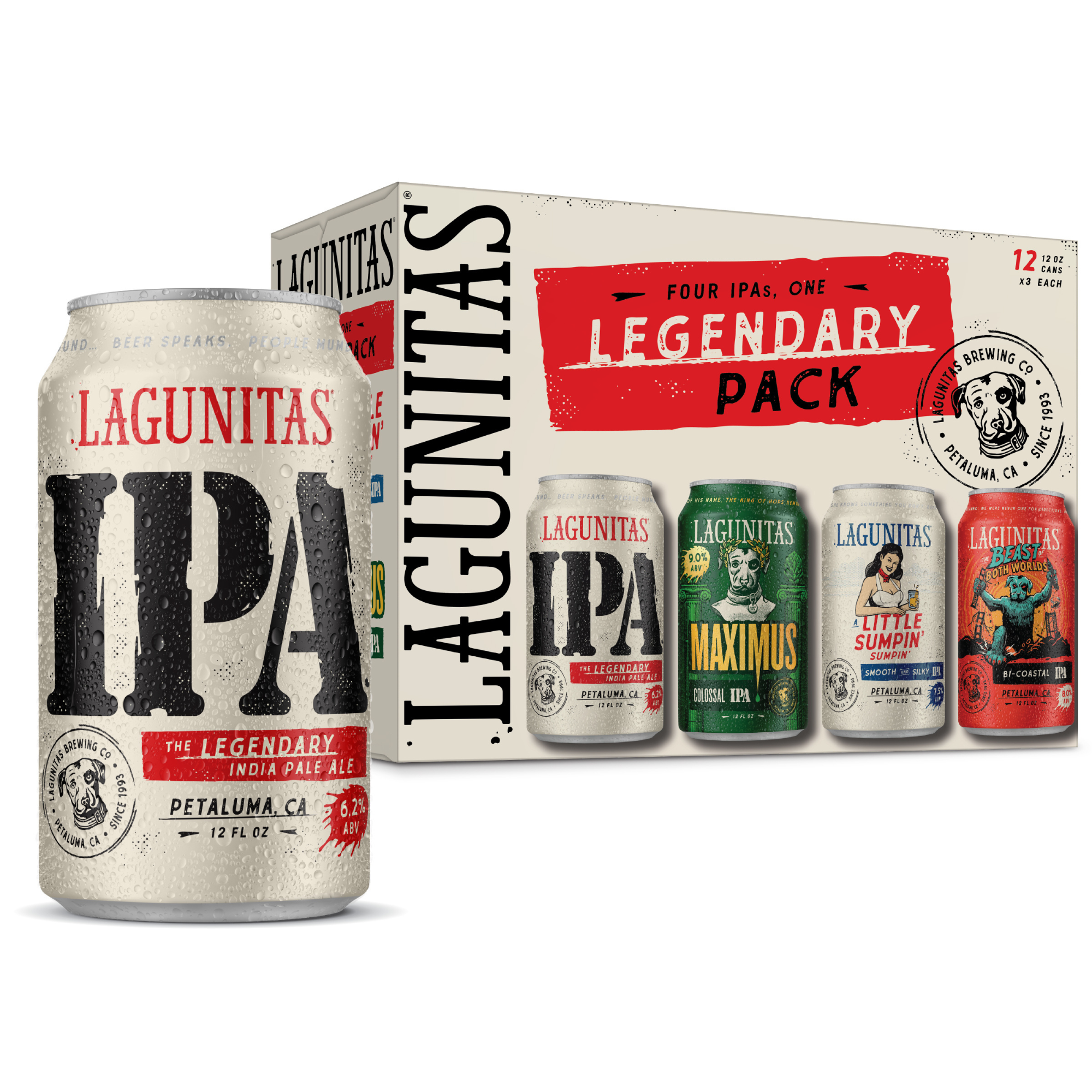 Lagunitas Legendary Variety 12 Pack | 12oz Cans