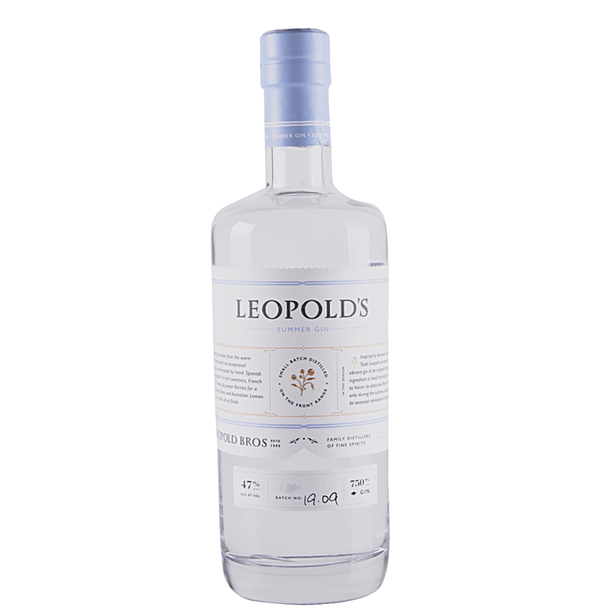 Leopold Bros Summer Gin 750ml