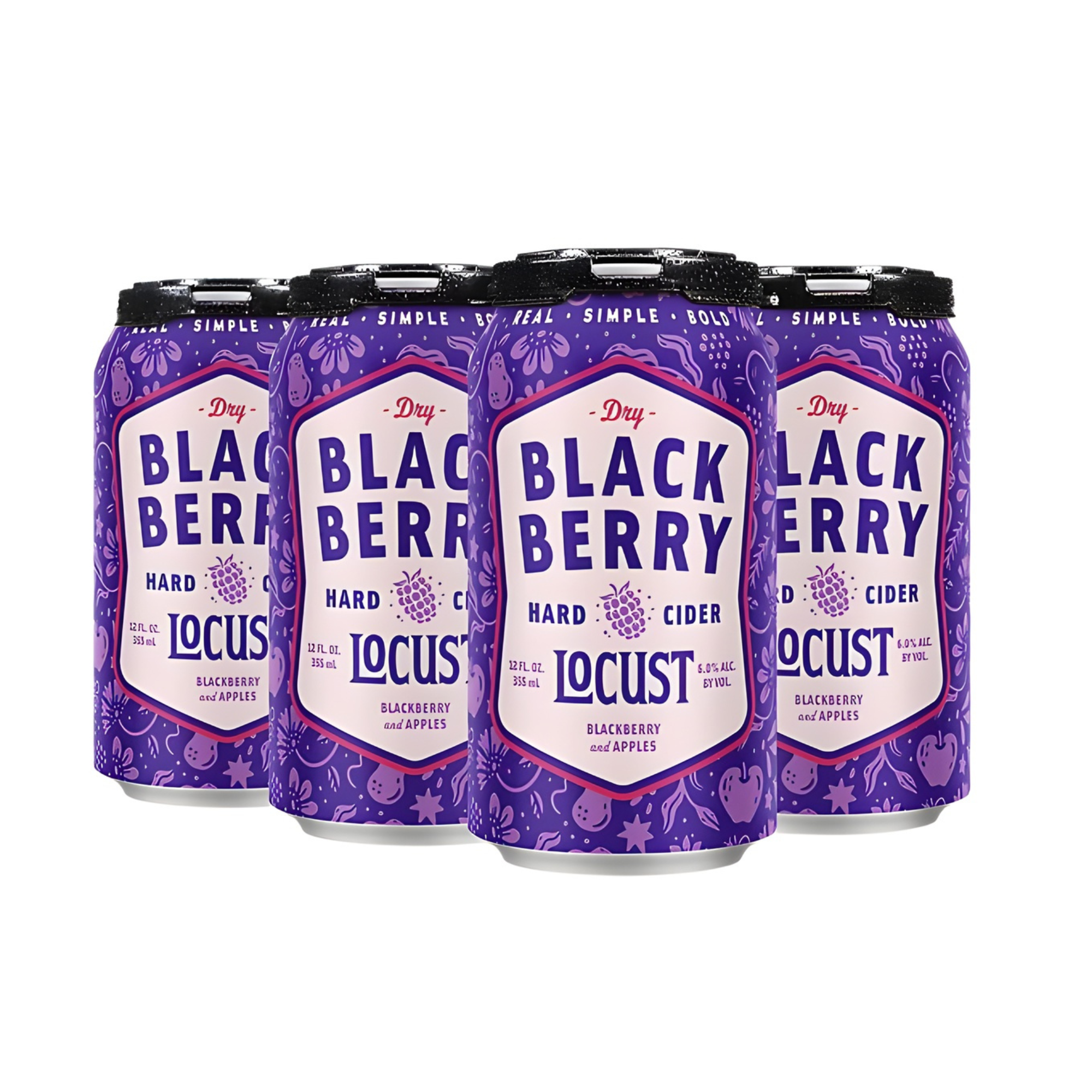 Locust Cider Blackberry 6 Pack | 12oz Cans