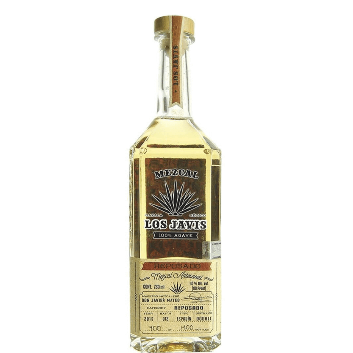Los Javis Mezcal Reposado 750ml