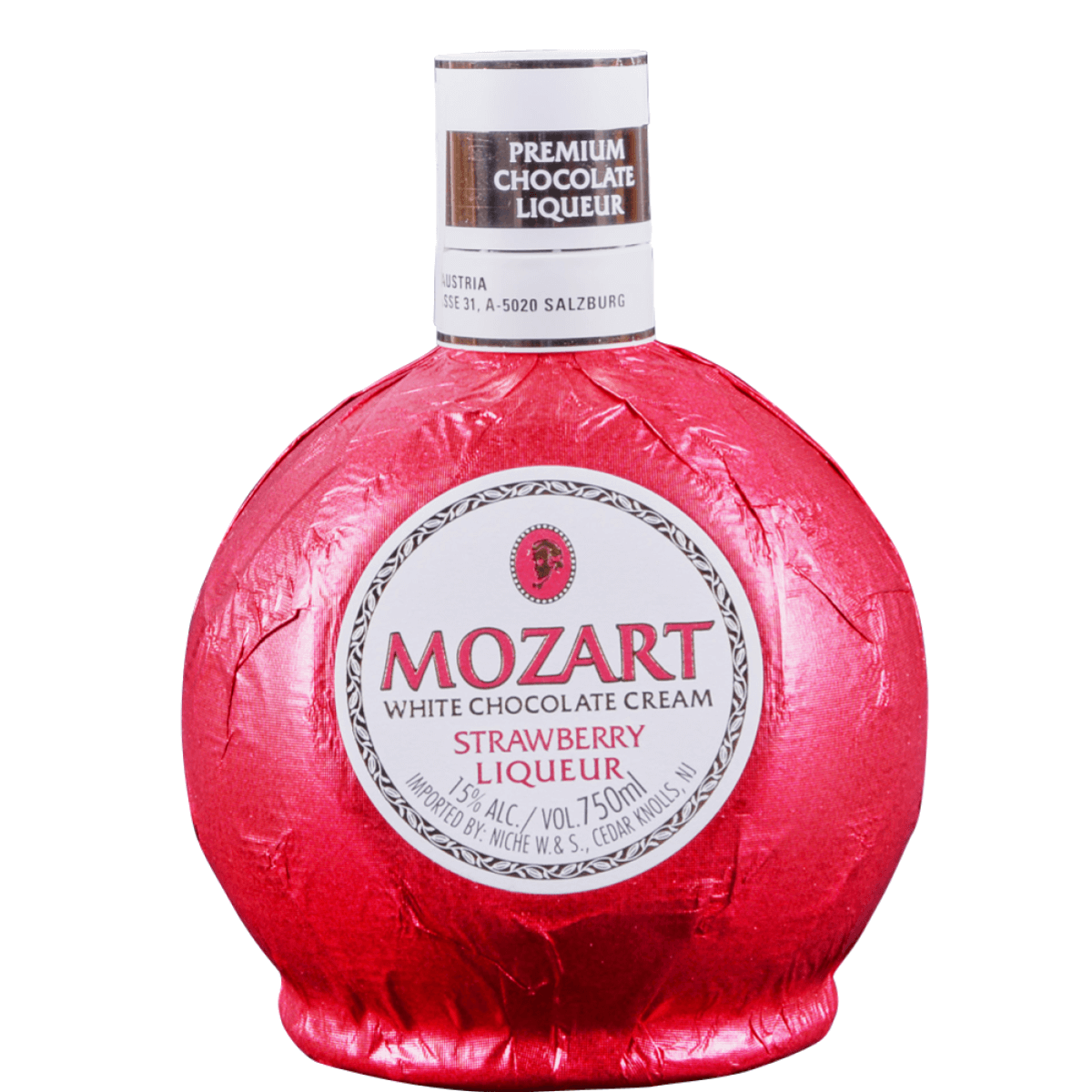 Mozart Chocolate Strawberry Cream 750ml