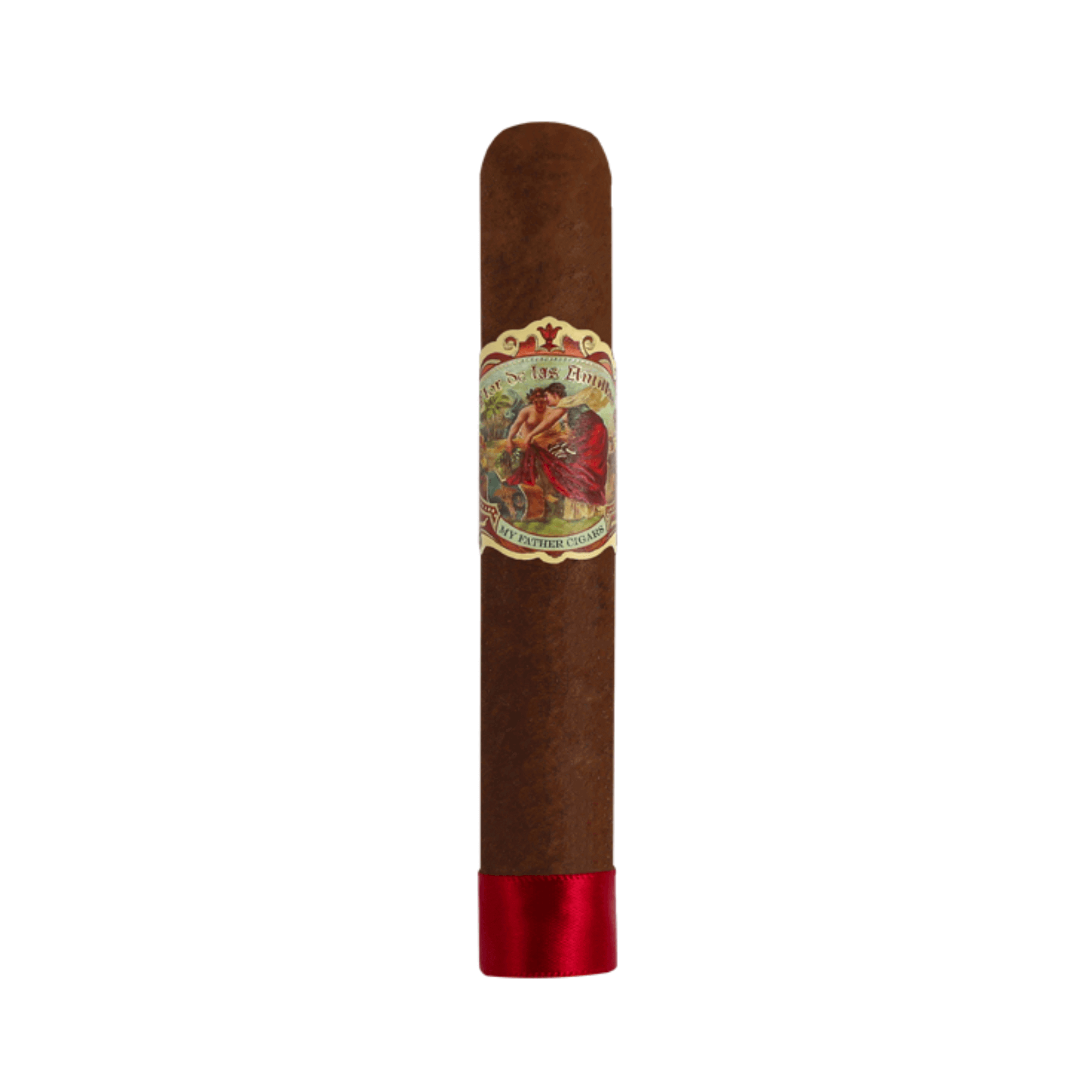 My Father Flor de Las Antillas Robusto cigar, Nicaraguan sun-grown wrapper, 5x50 size, medium strength, creamy cocoa flavor