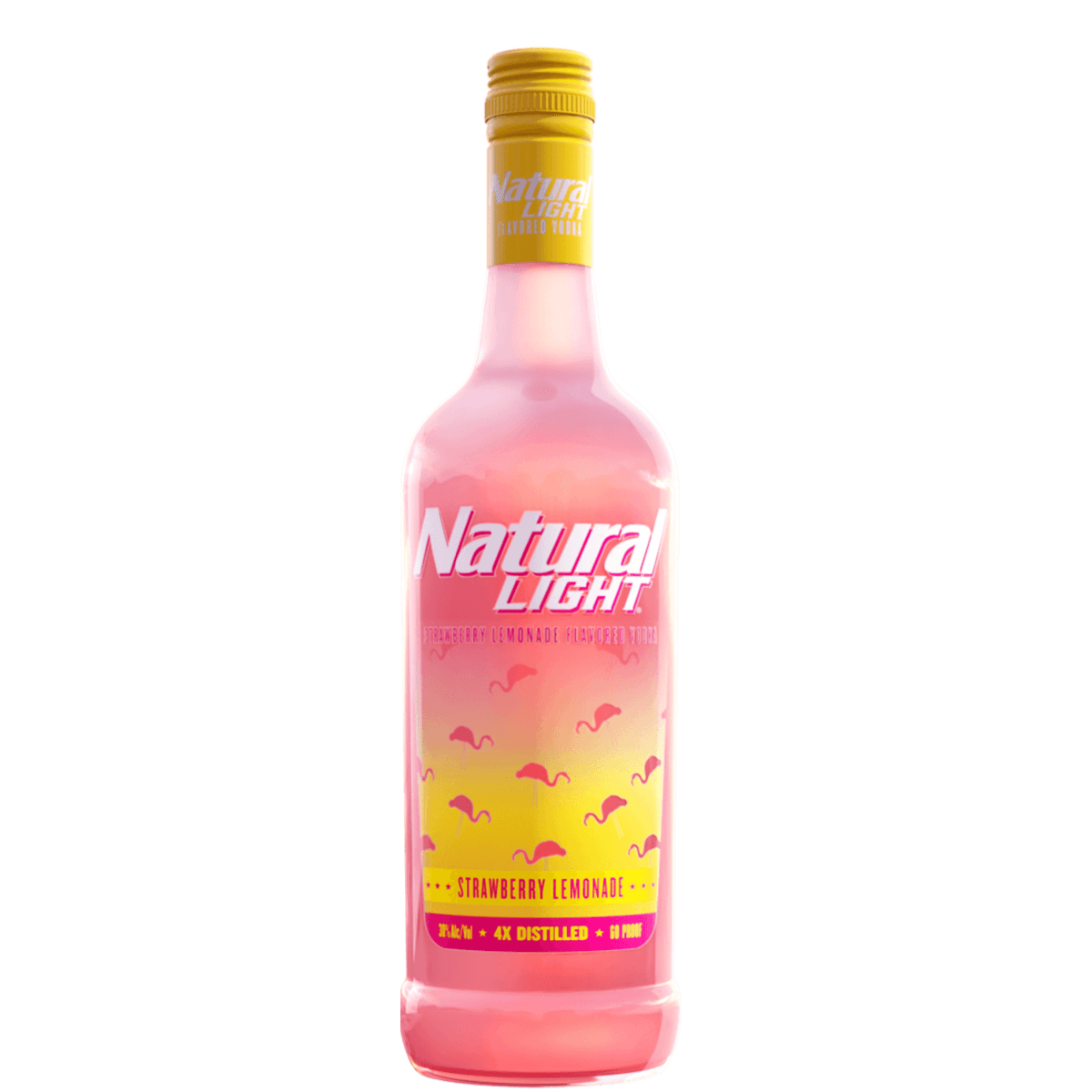 Natural Light Strawberry Lemonade Vodka 750ml
