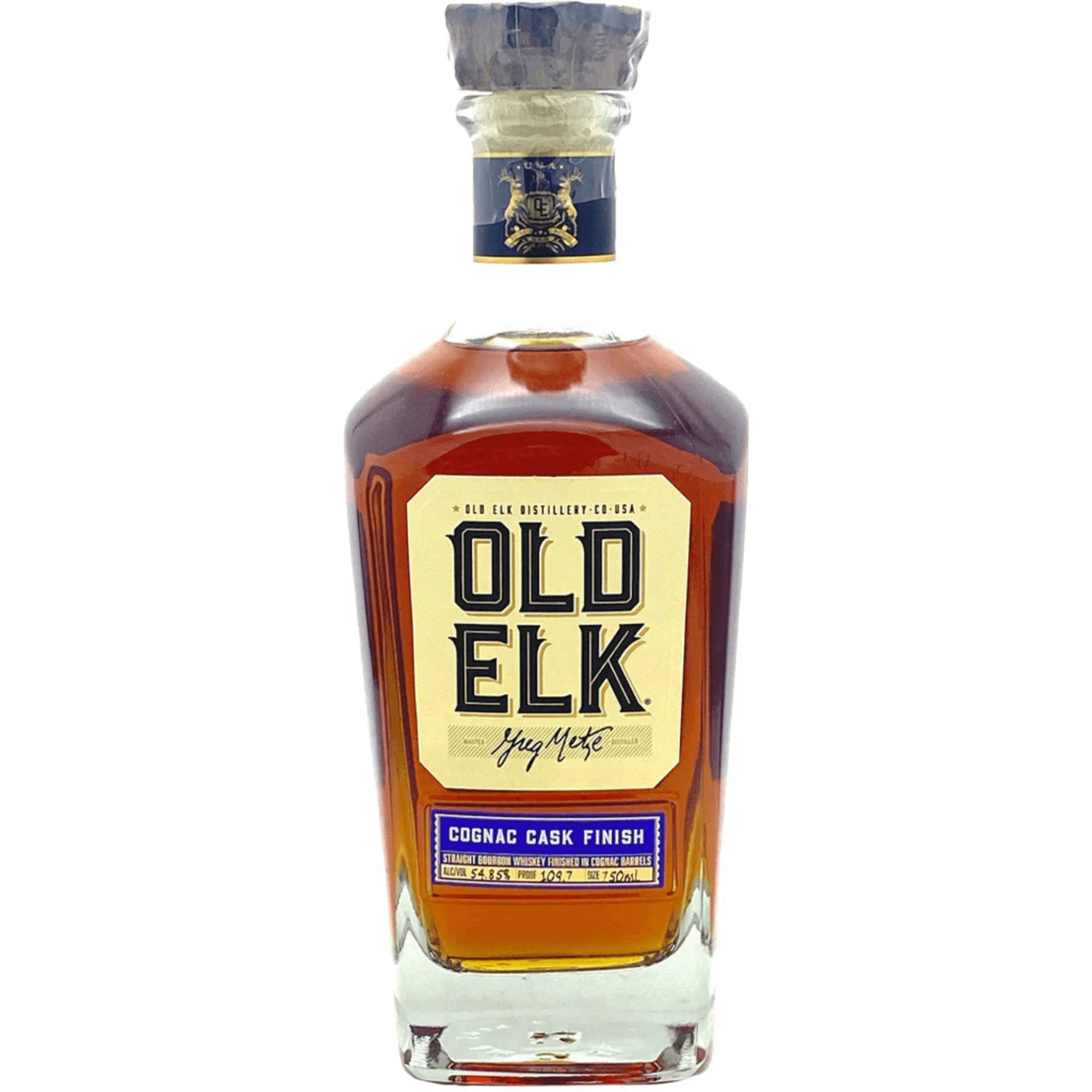 Old Elk Bourbon Cognac Cask Finish 5yr 750ml